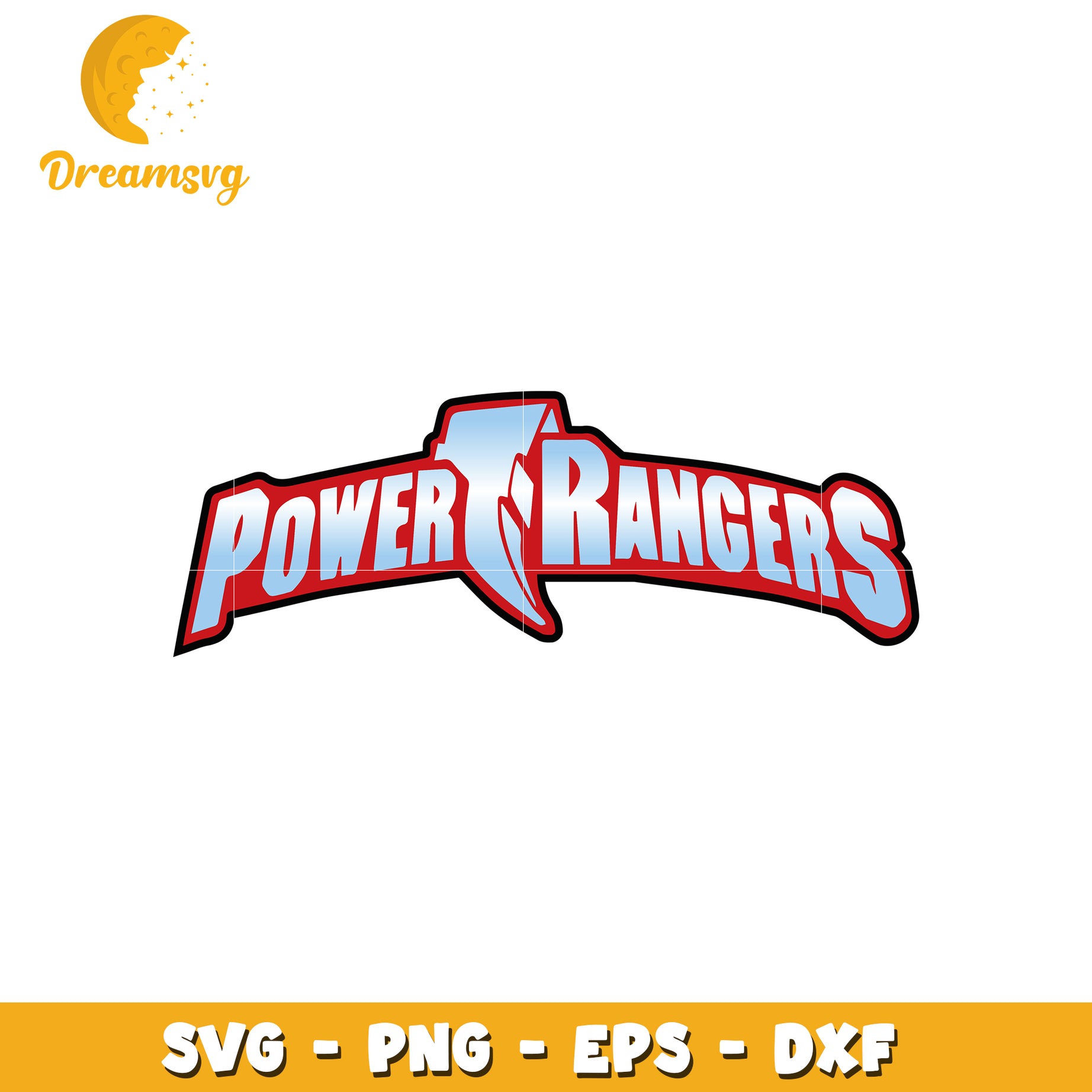 Power Rangers SVG PNG EPS DXF