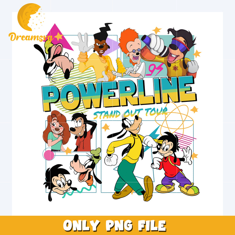 Powerline stand out tour png, disney png, disney world png