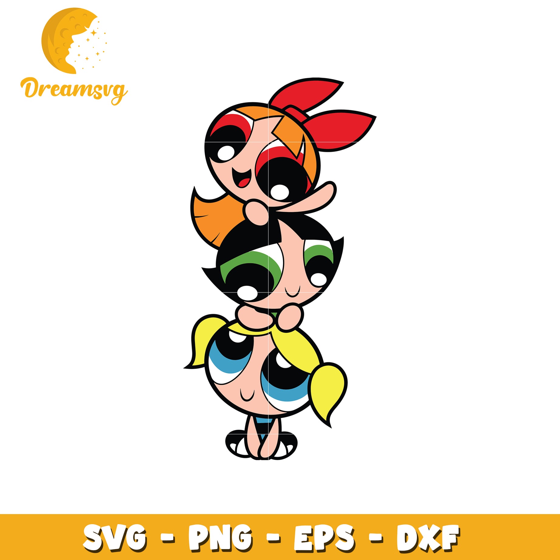 Powerpuff Girls SVG Cut File