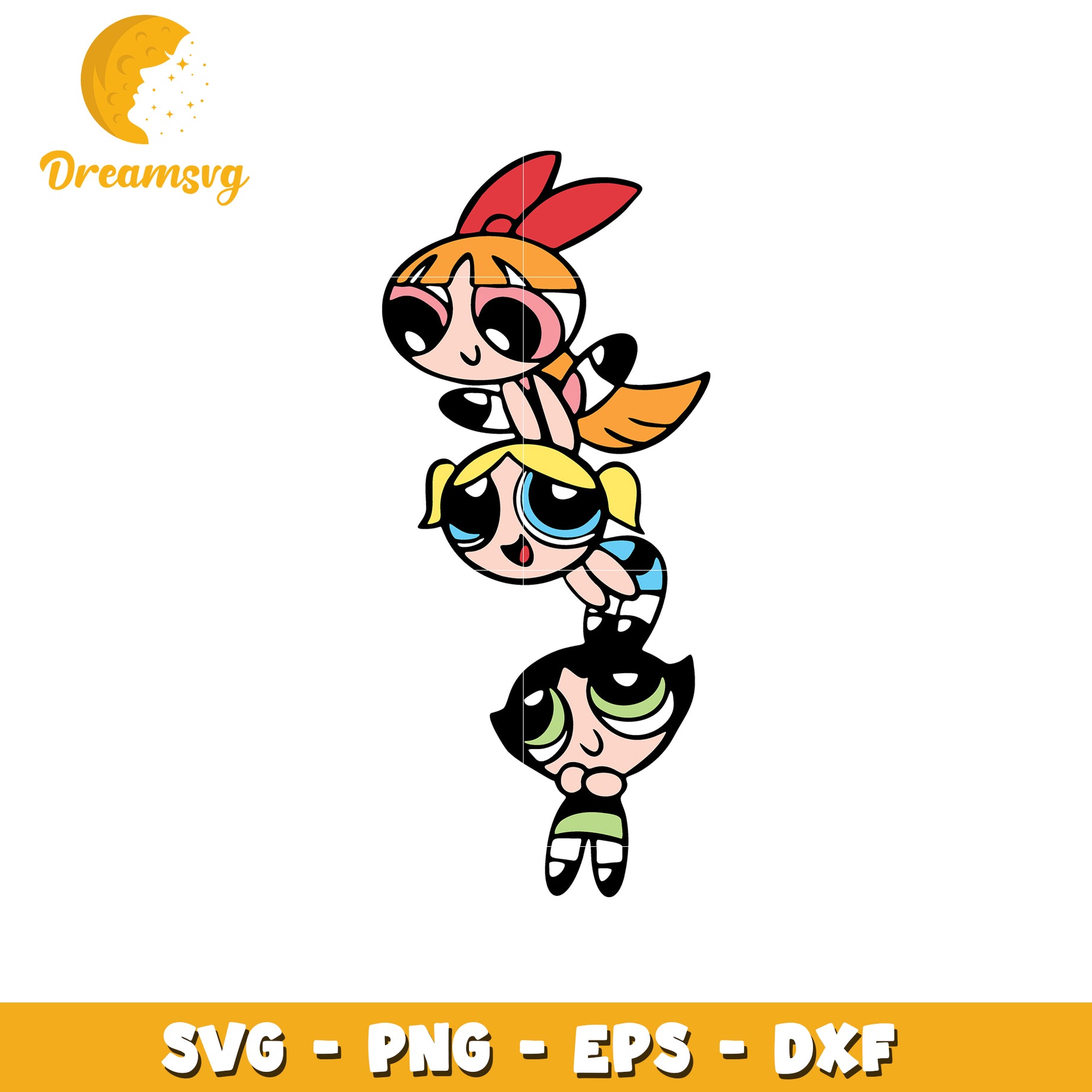 Powerpuff Girls SVG Cut Files for Crafting Projects