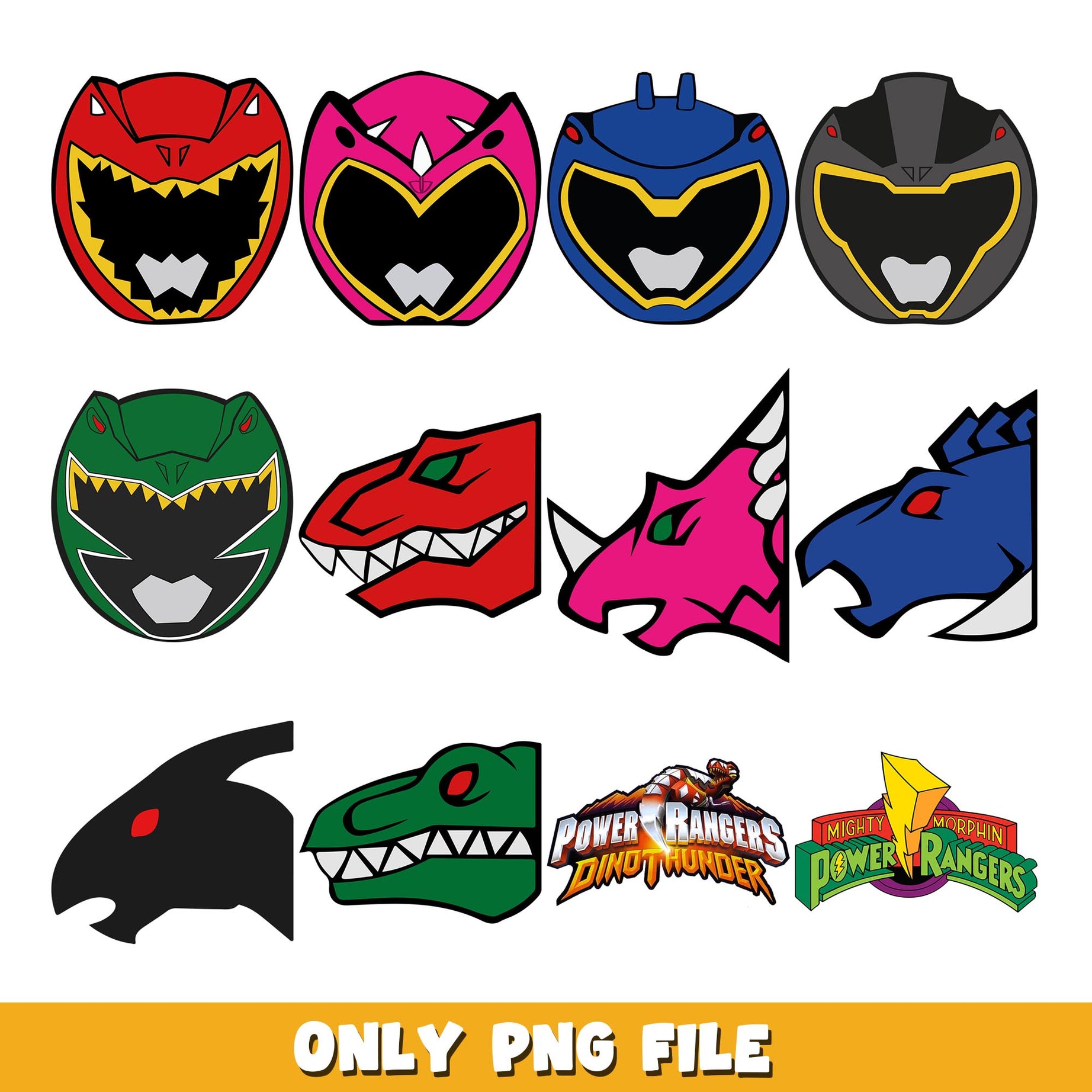 Power Rangers Png File Power Rangers Samurai png, Power rangers bundle png, cartoon png ...