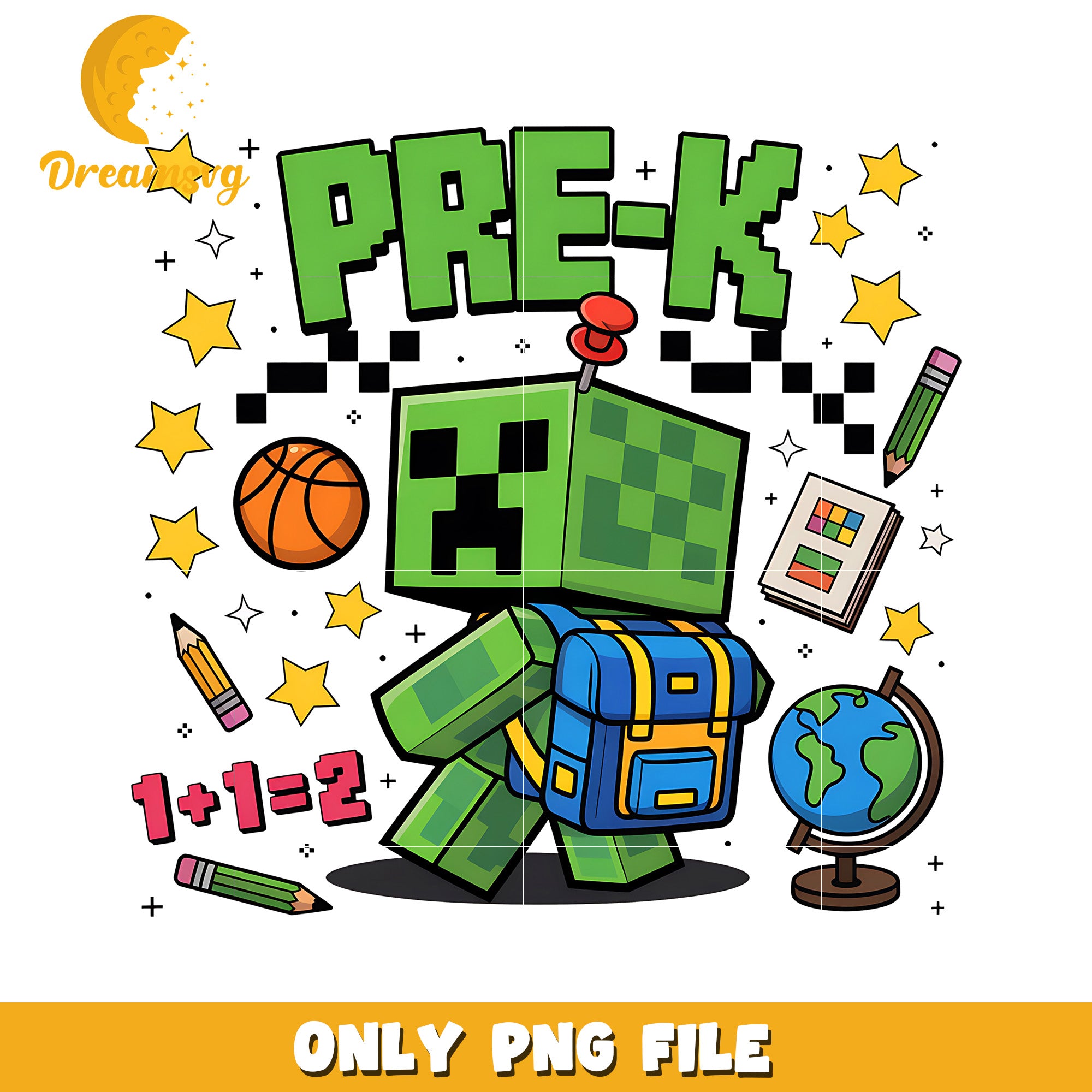 Pre k creeper png, minecraft png, minecraft games png – DreamSVG Store