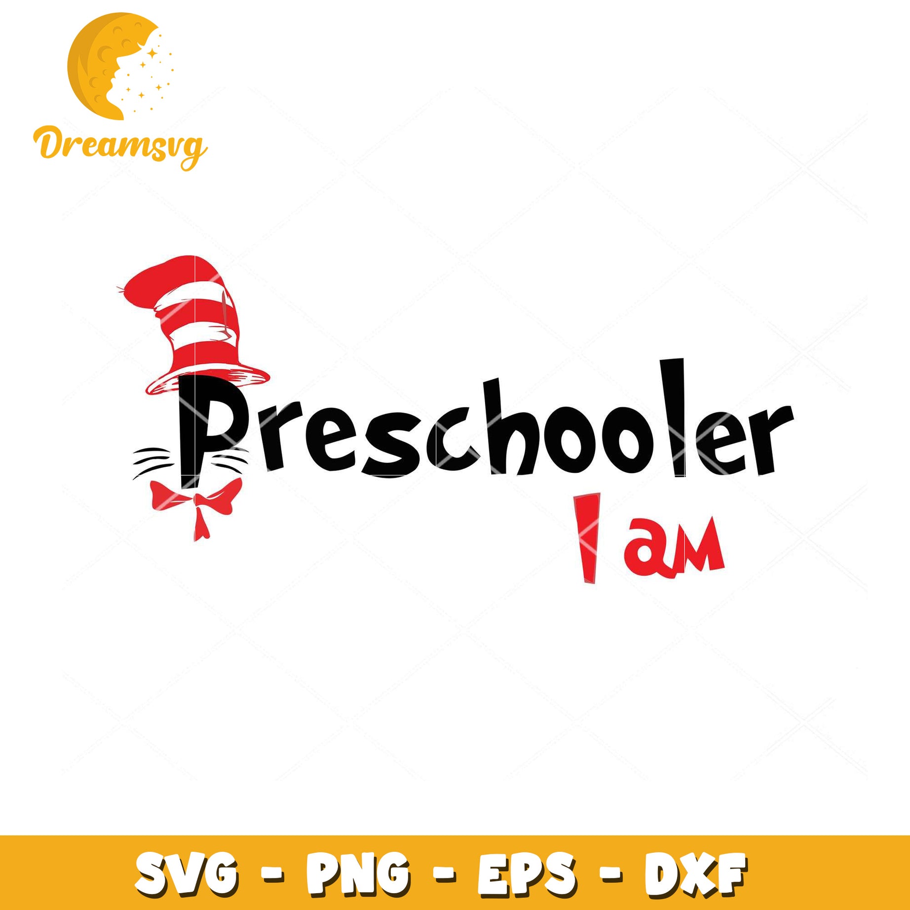 Preschooler SVG Cut File Design