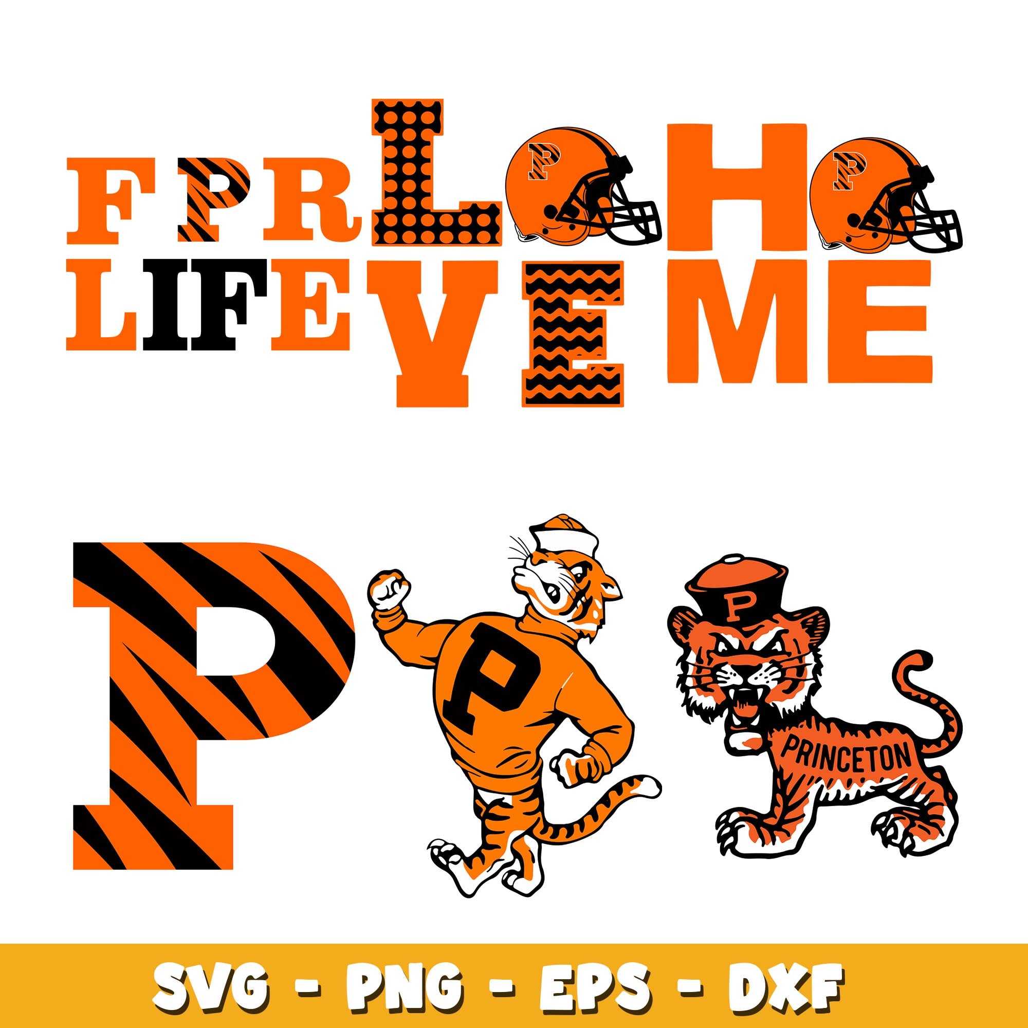 Princeton Tigers Bundle svg, Princeton Tigers logo svg, ncaa svg ...