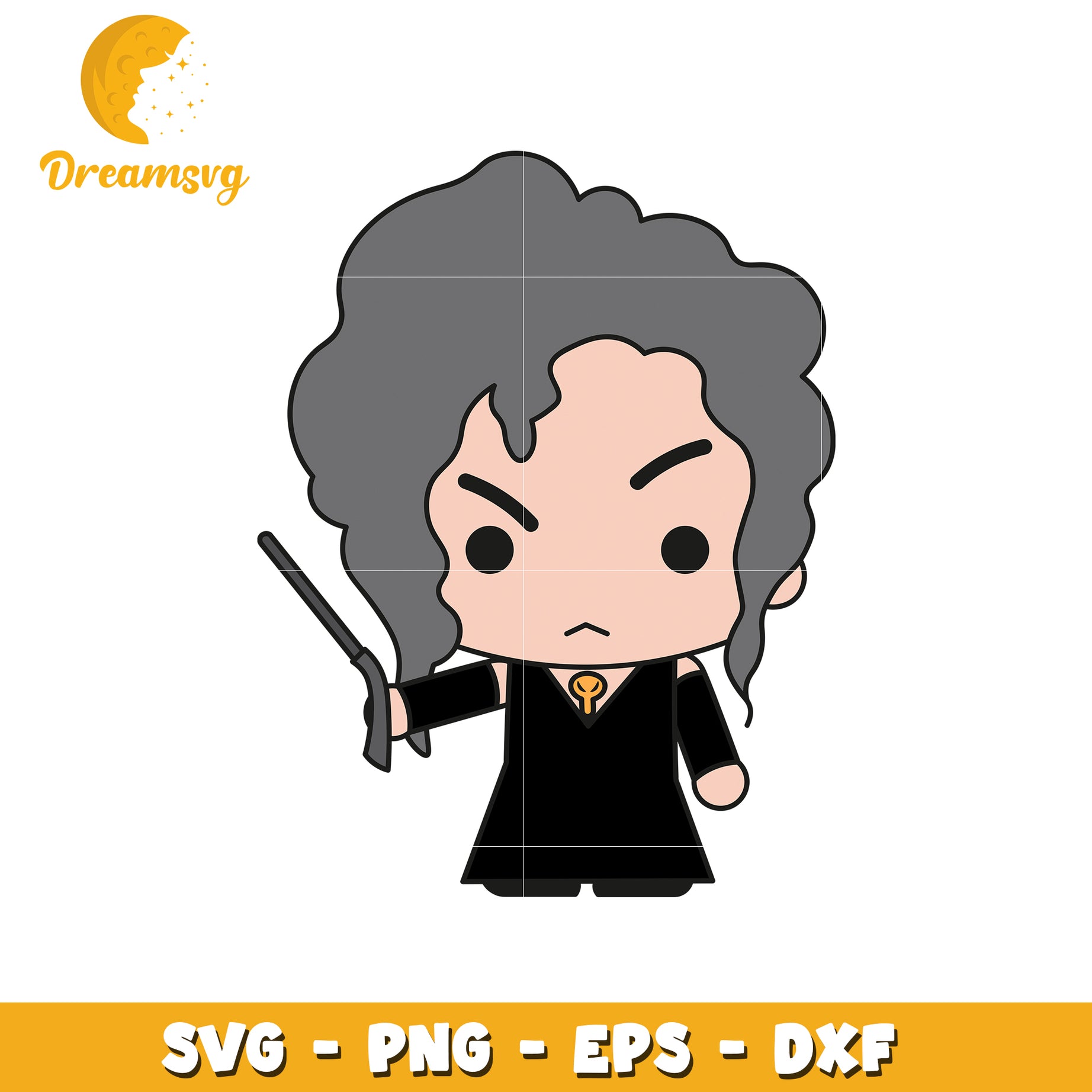 Professor Trelawney SVG Cut File