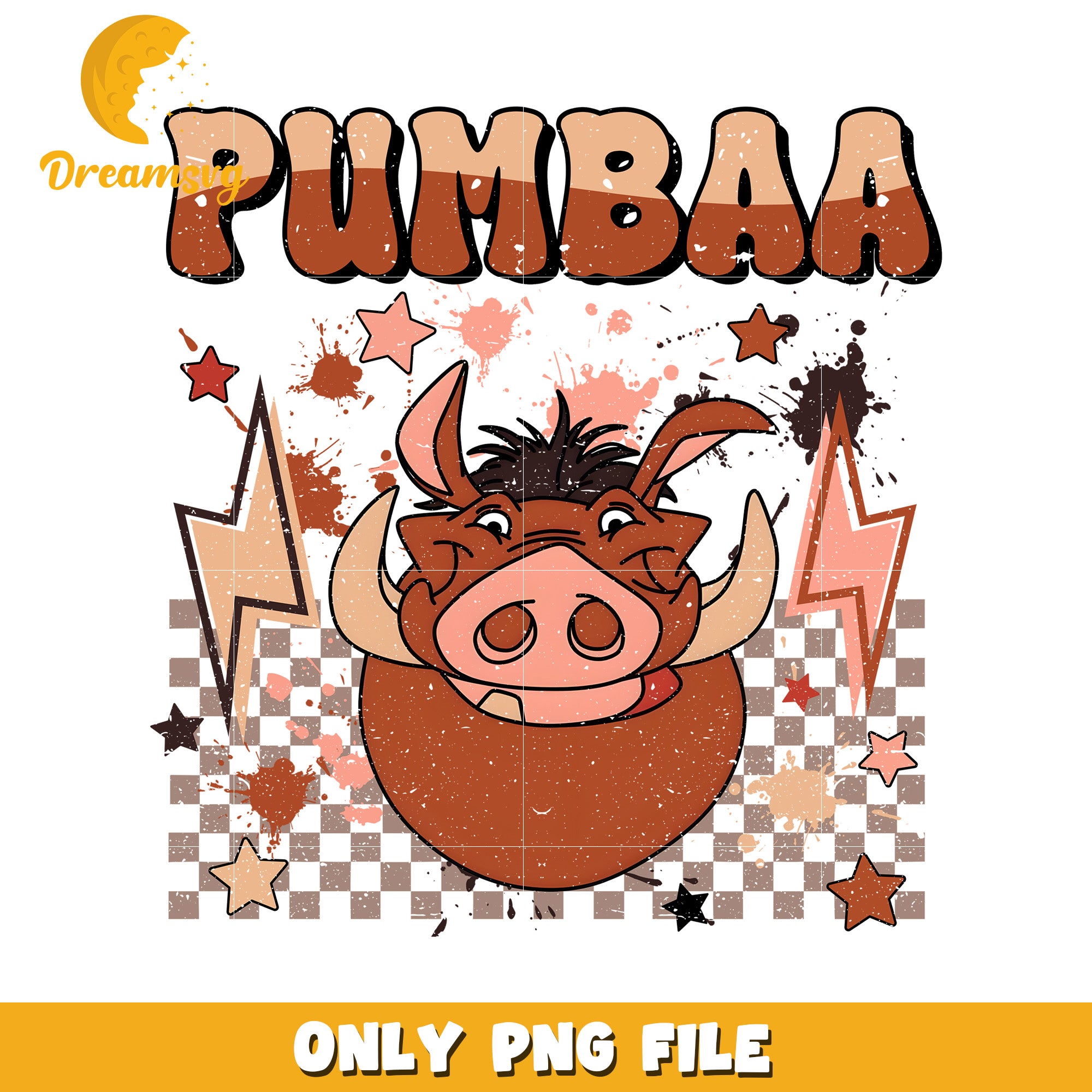 Pumbaa head design png, lion king pumbaa png, pumbaa png
