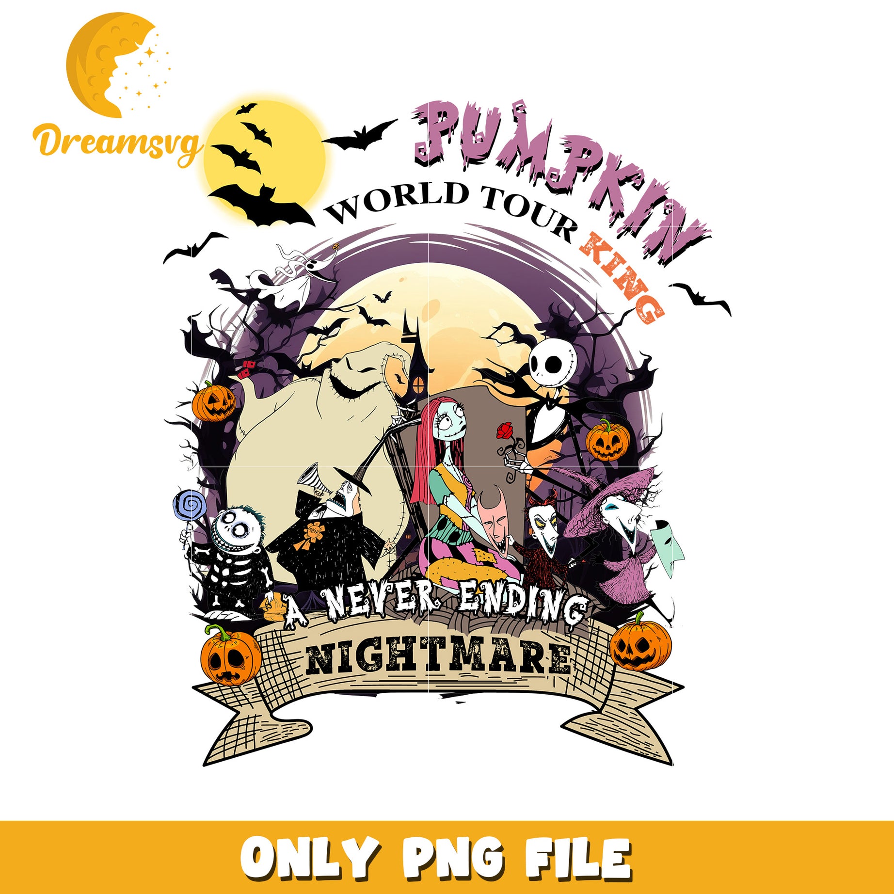Pumpkin king world tour png, halloween quotes png, halloween toys png