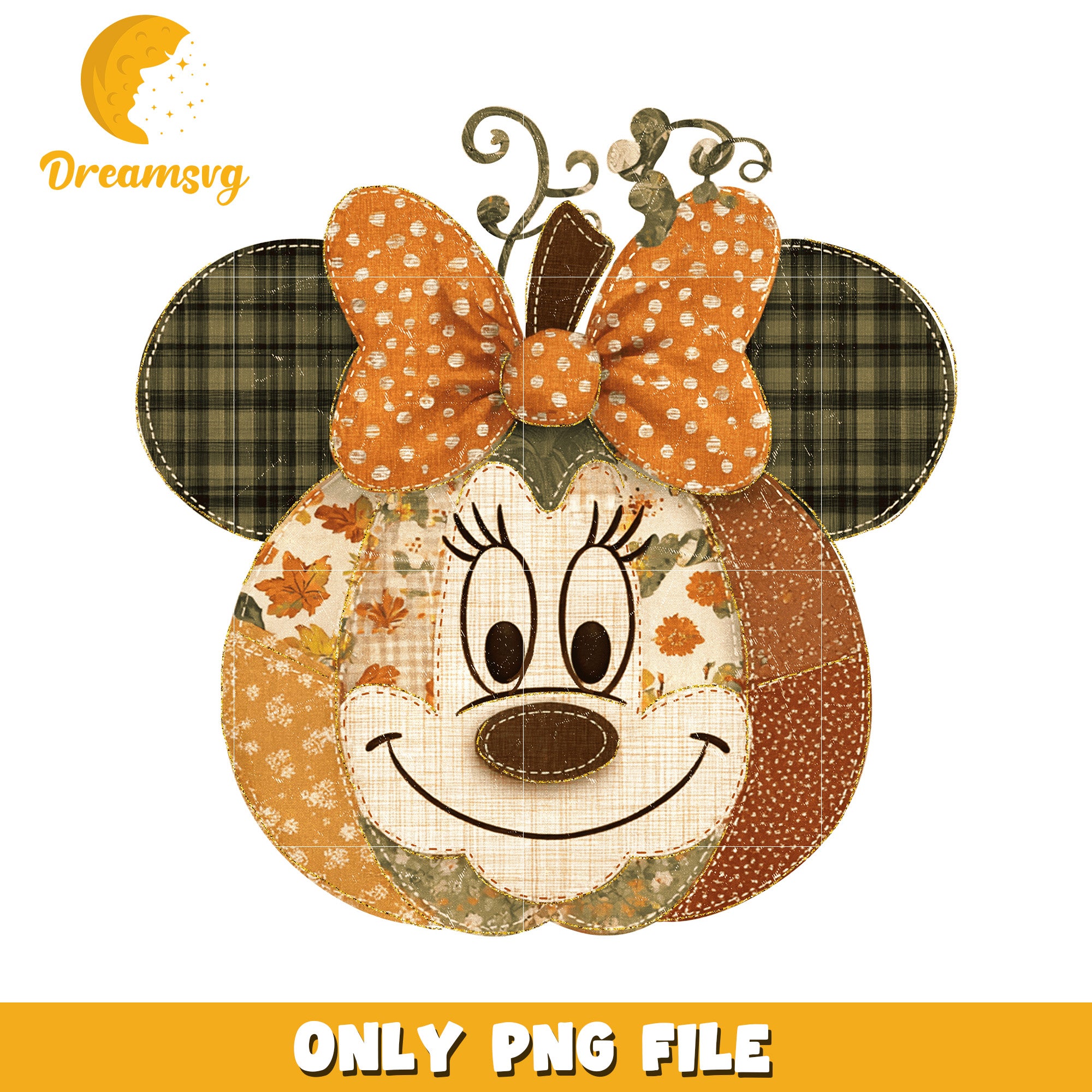 Pumpkin minnie design png, halloween cartoons png, spirit halloween png