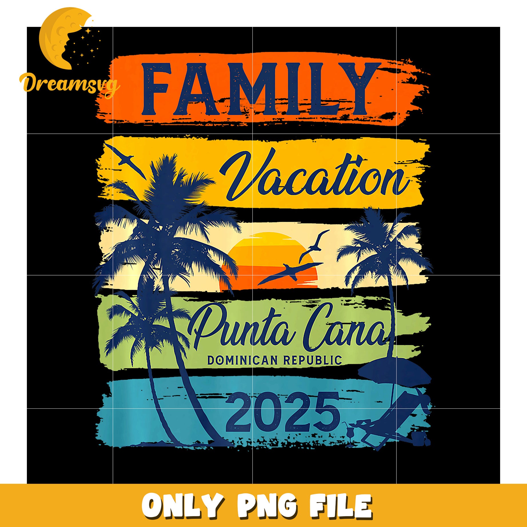 Punta Cana Family Vacation 2025 PNG