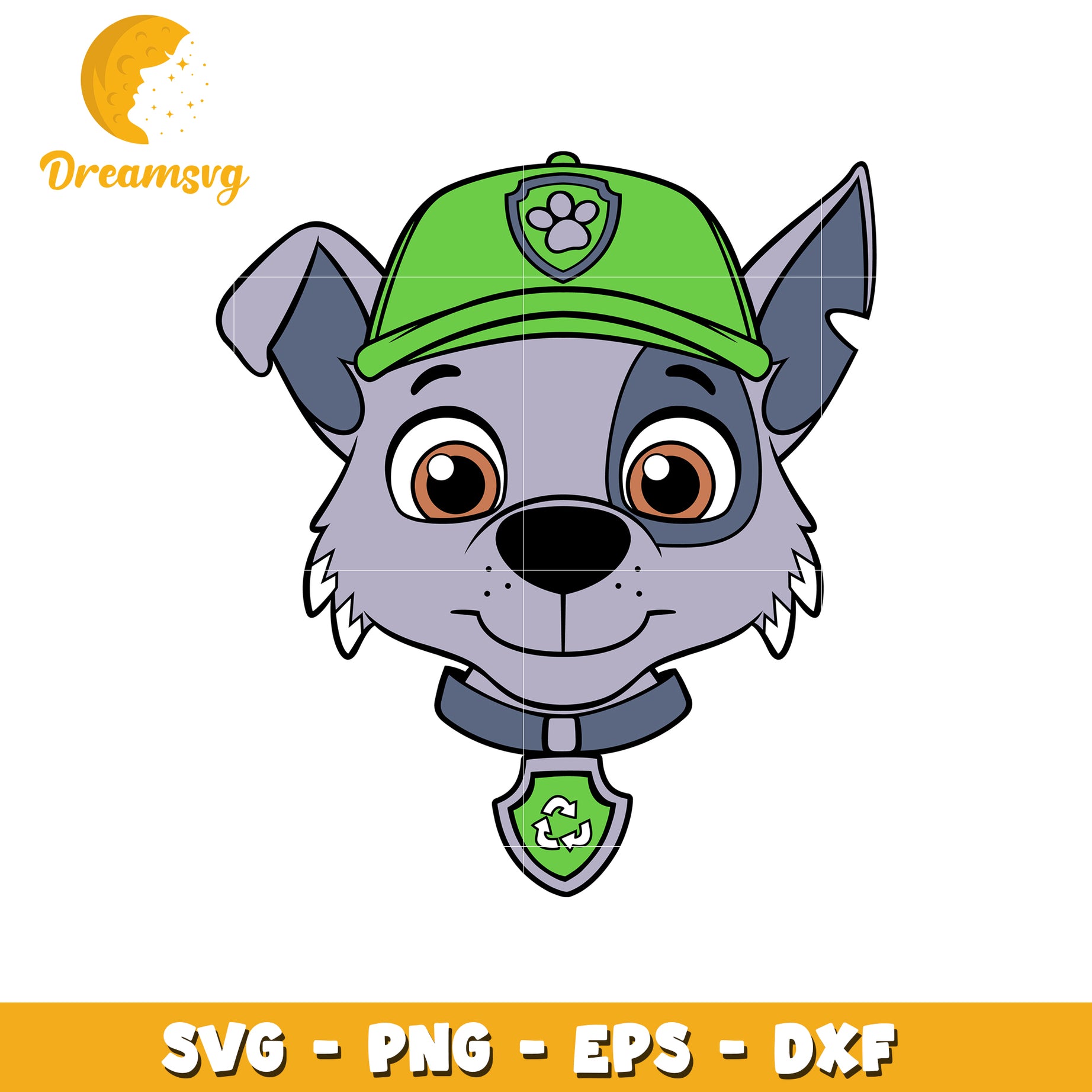 Pup SVG Paw Patrol Recycling Design