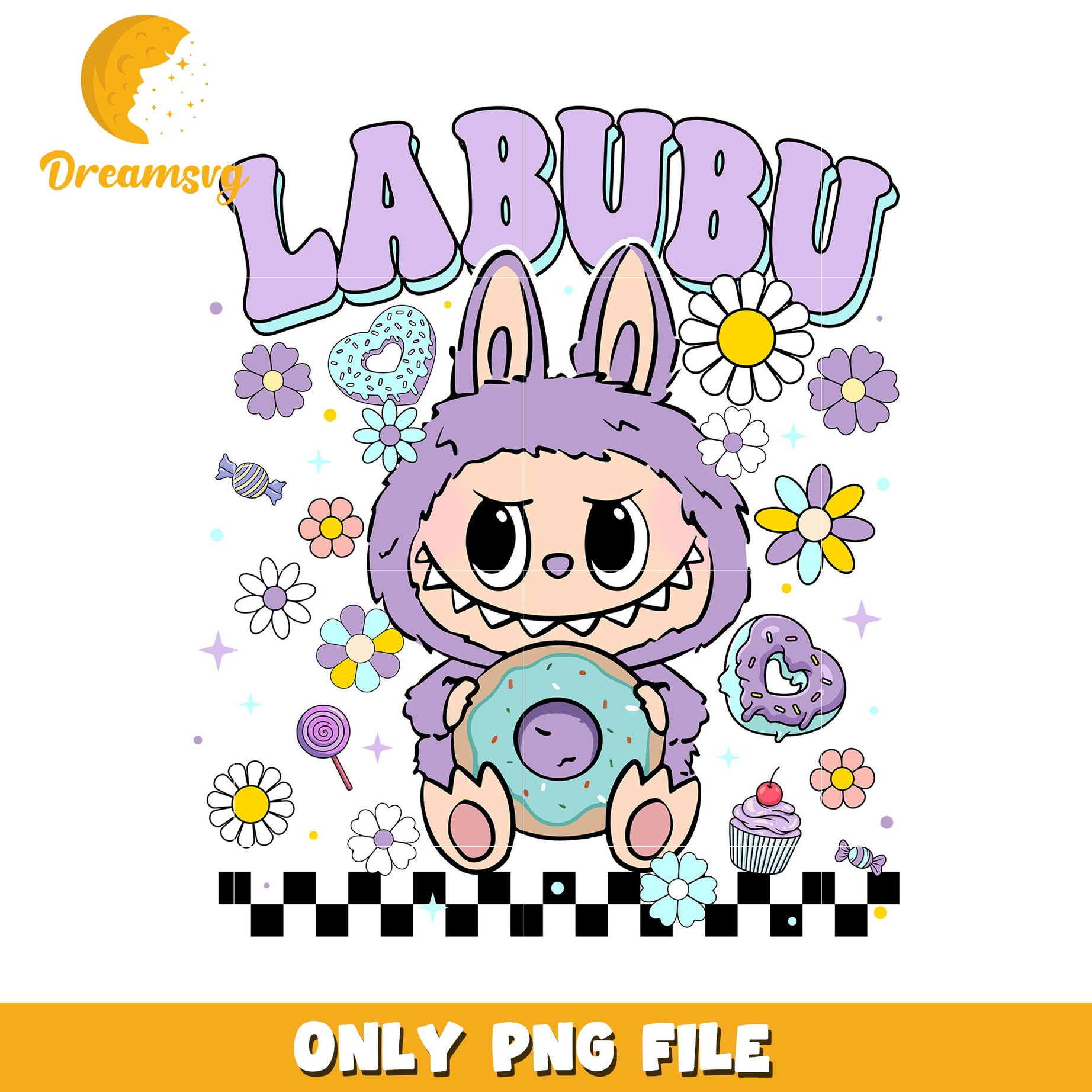 Purple labubu design png, labubu keychain png, labubu dolls png