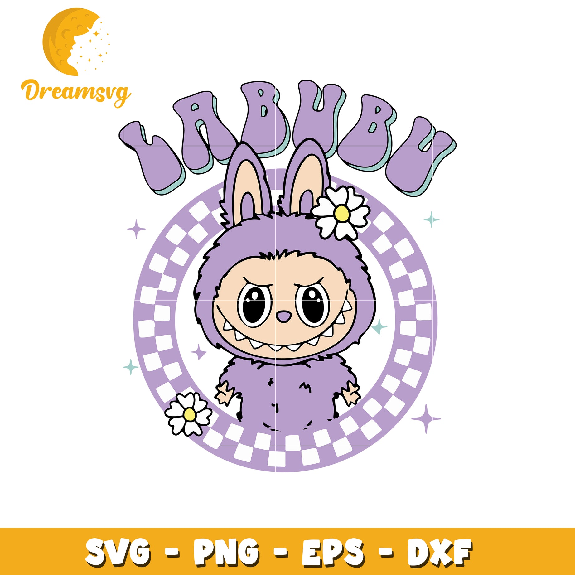 Purple labubu svg, labubu dolls svg, labubu toys svg