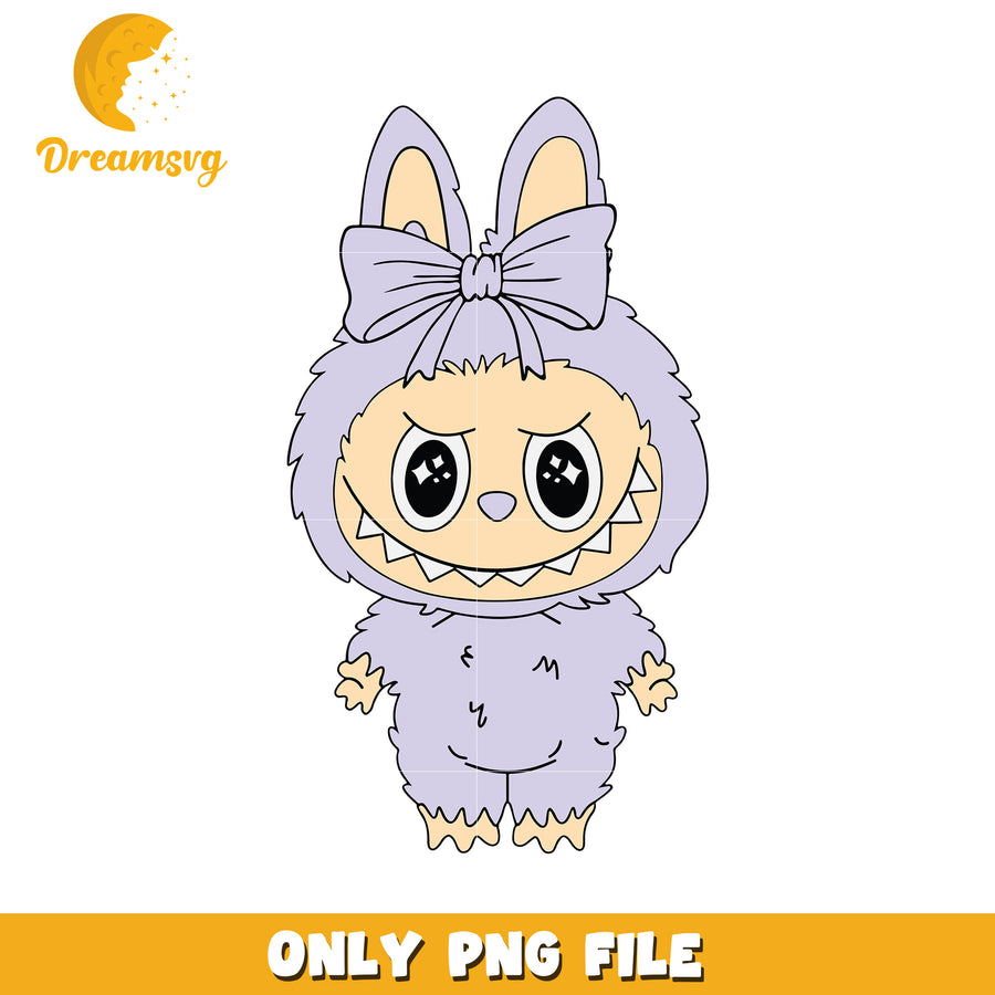 Purple light labubu png, labubu blind box​ png, labubu price png