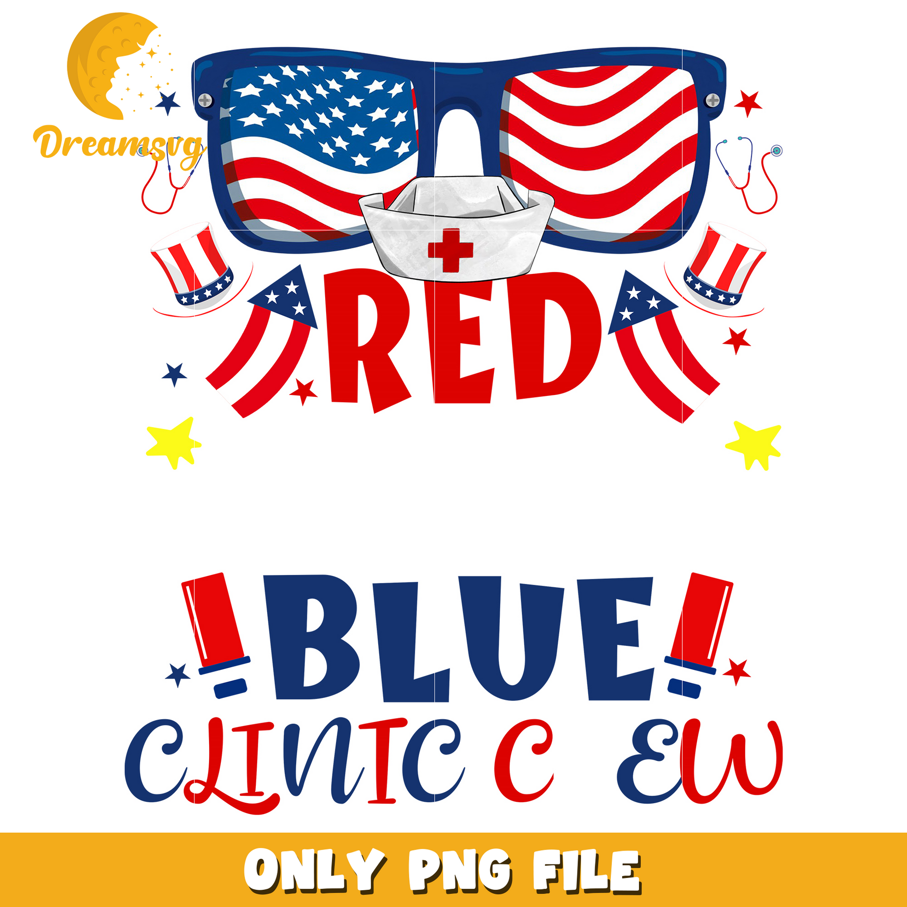 Red blue glass 4th Of July png