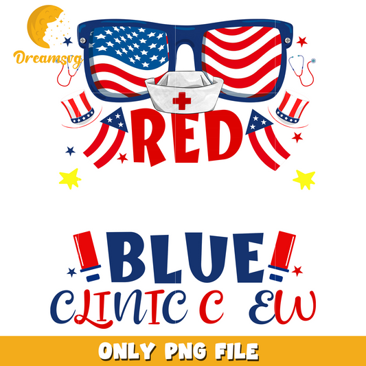 Red blue glass 4th Of July png