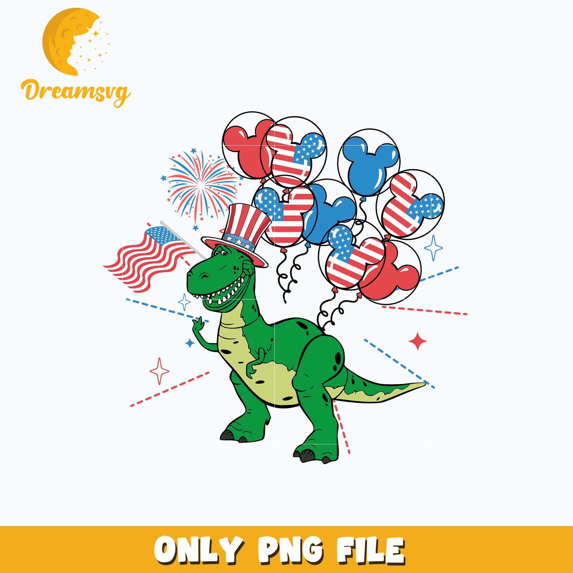 Rex American png, Toy story png