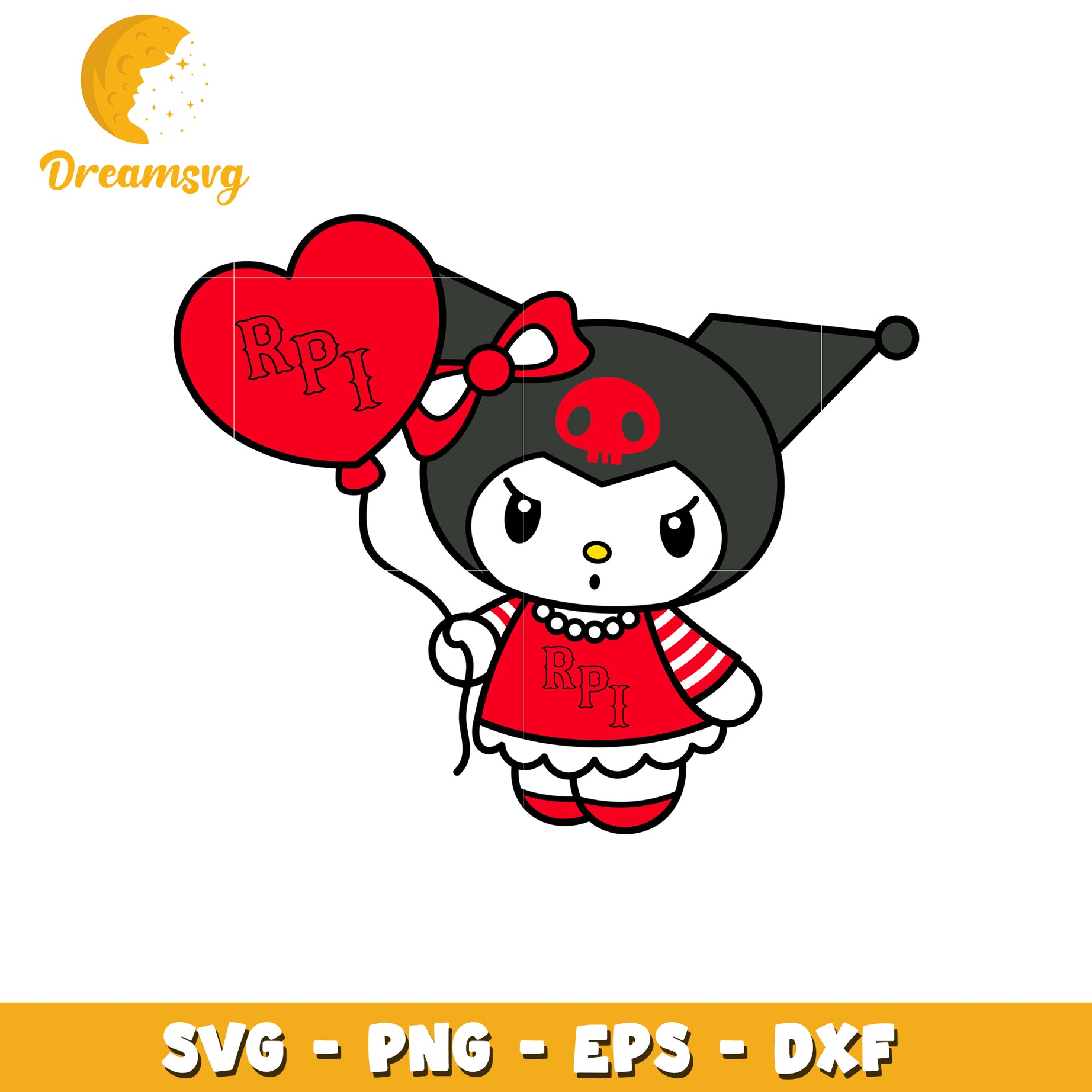 RPI Kuromi SVG Design
