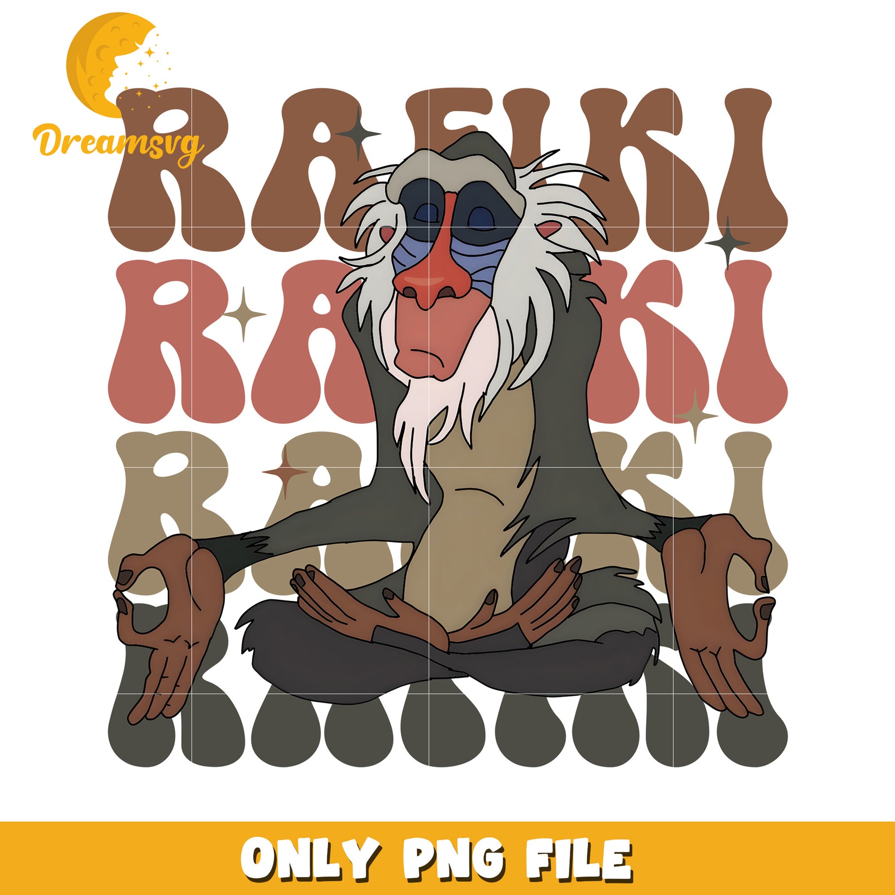 Rafiki design png,  lion king rafiki png, disney rafiki png