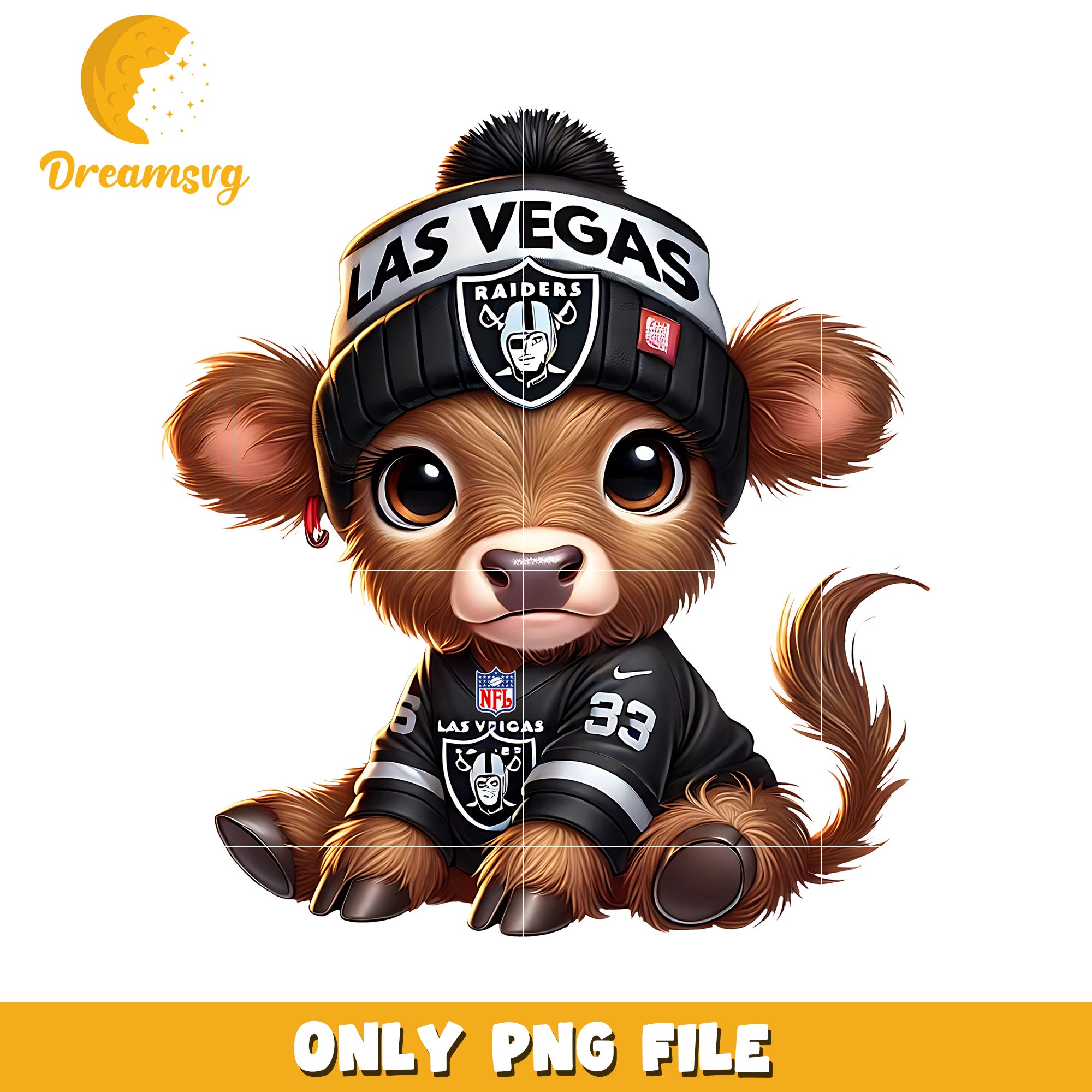 Raiders cute bull png, american football png, super bowl png