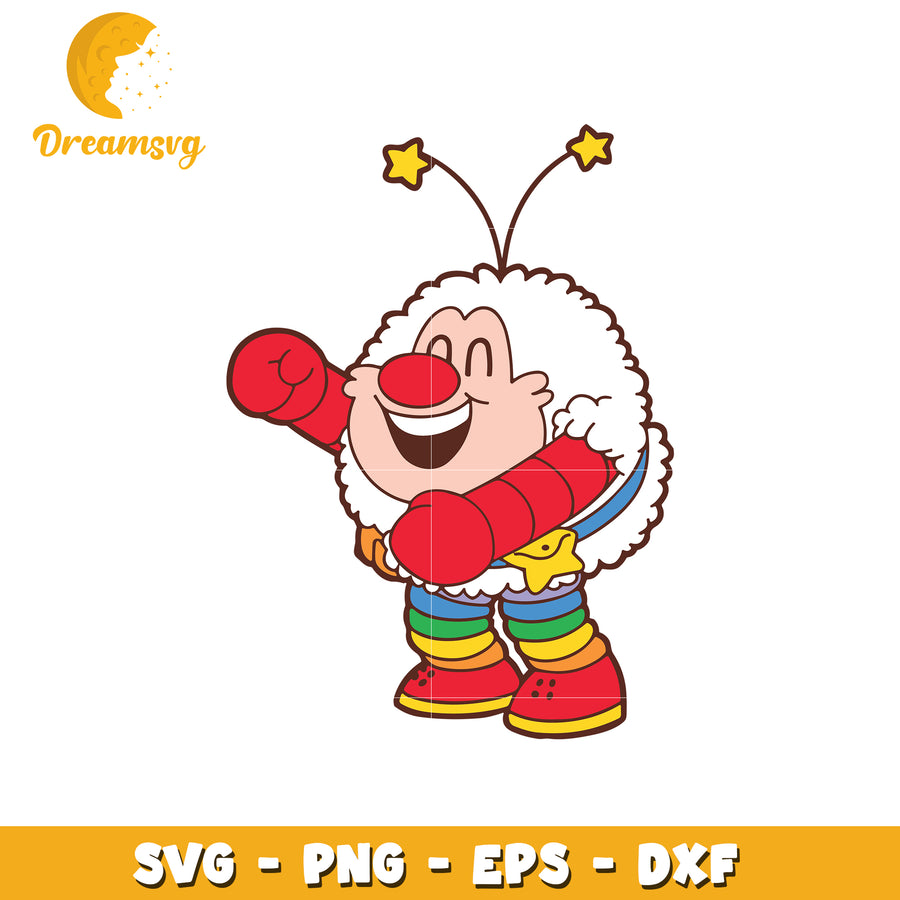 Rainbow Brite SVG Cut File