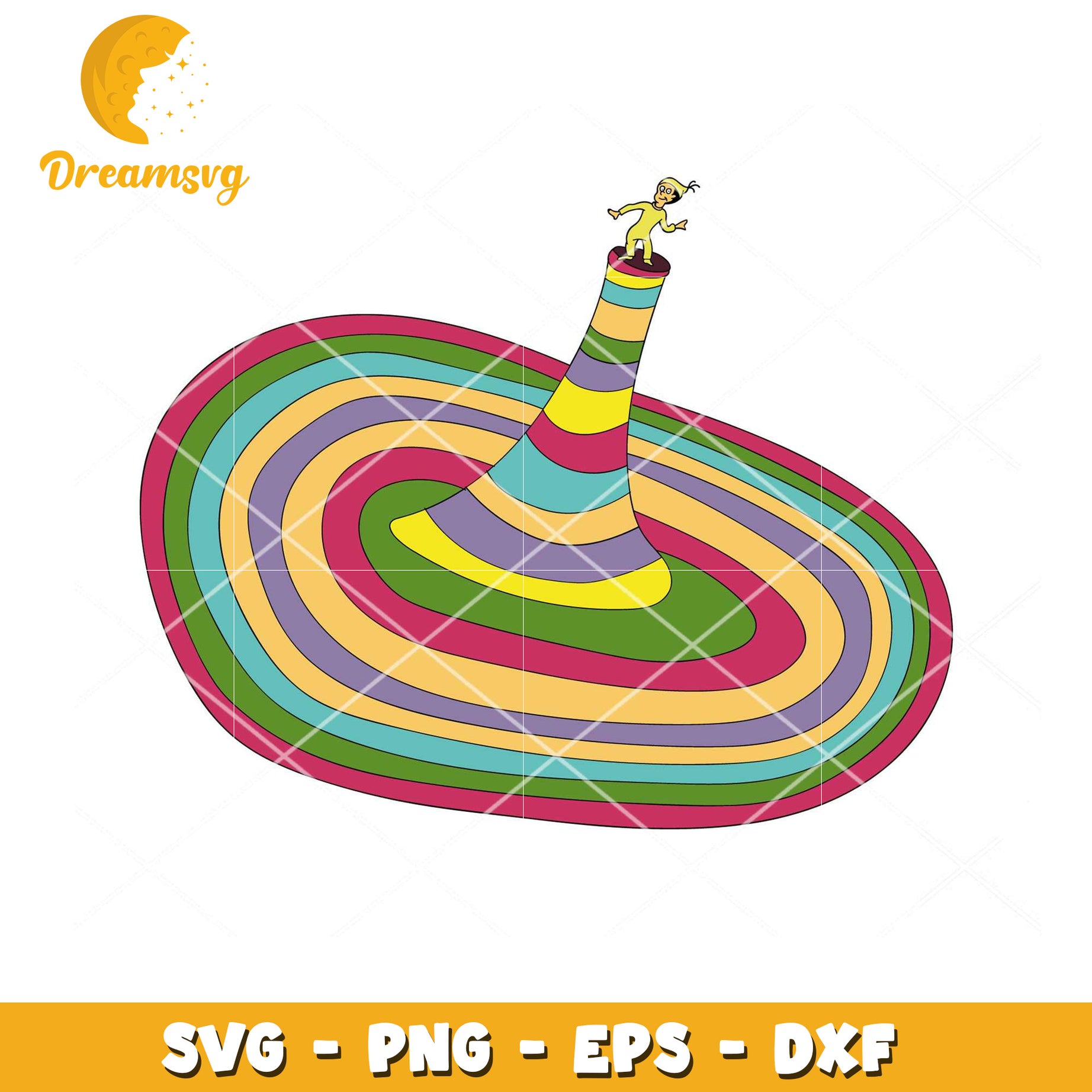 Rainbow Thing 1 SVG Cut File