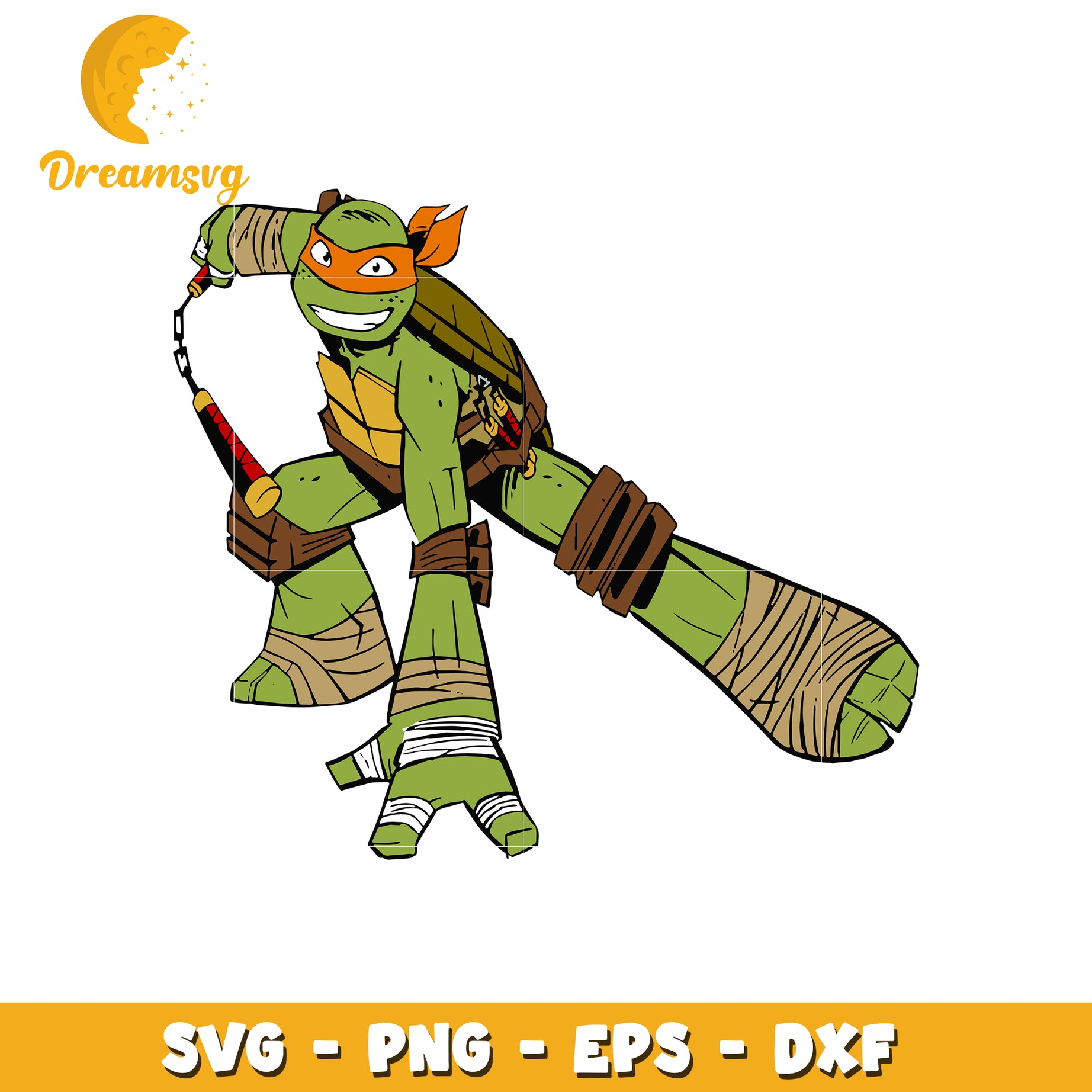 Raphael TMNT SVG Cut File