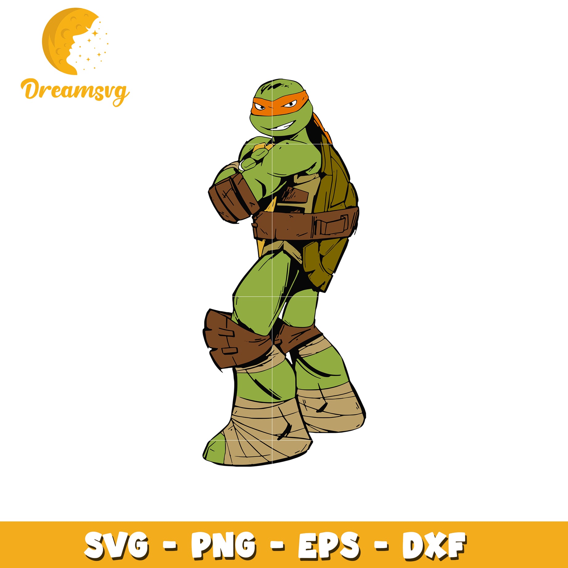 Raphael TMNT SVG PNG EPS DXF