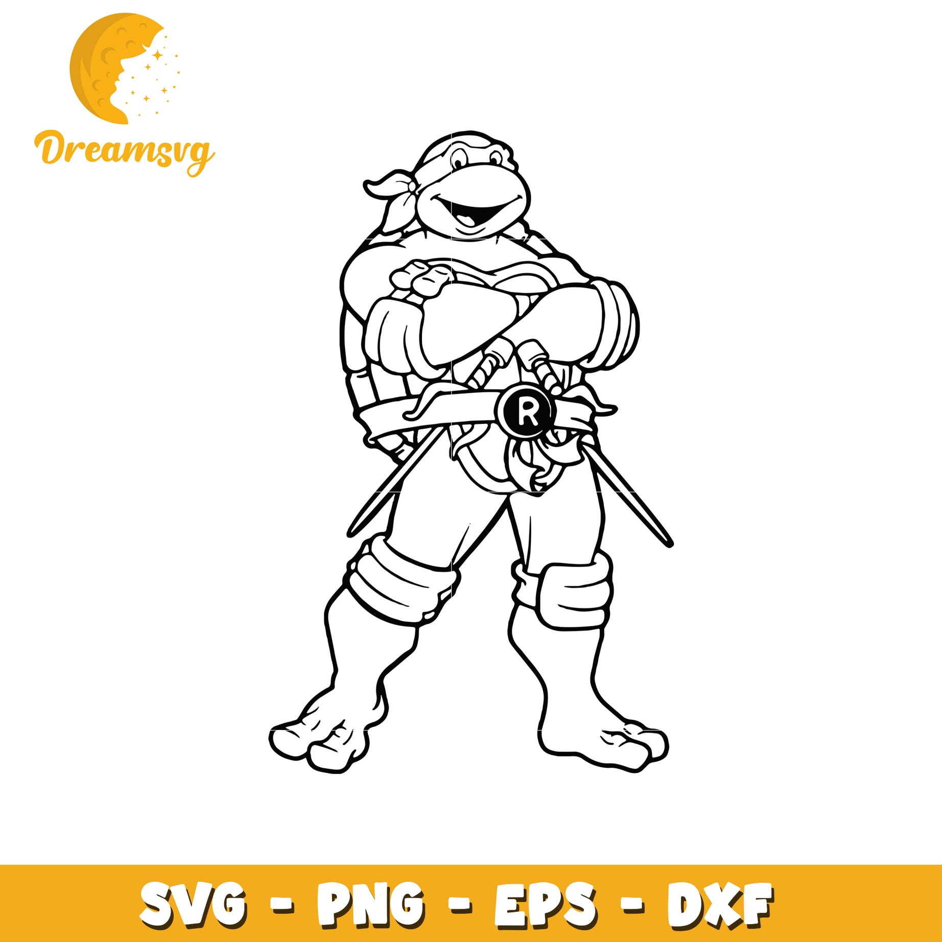 Raphael Turtle SVG PNG EPS DXF