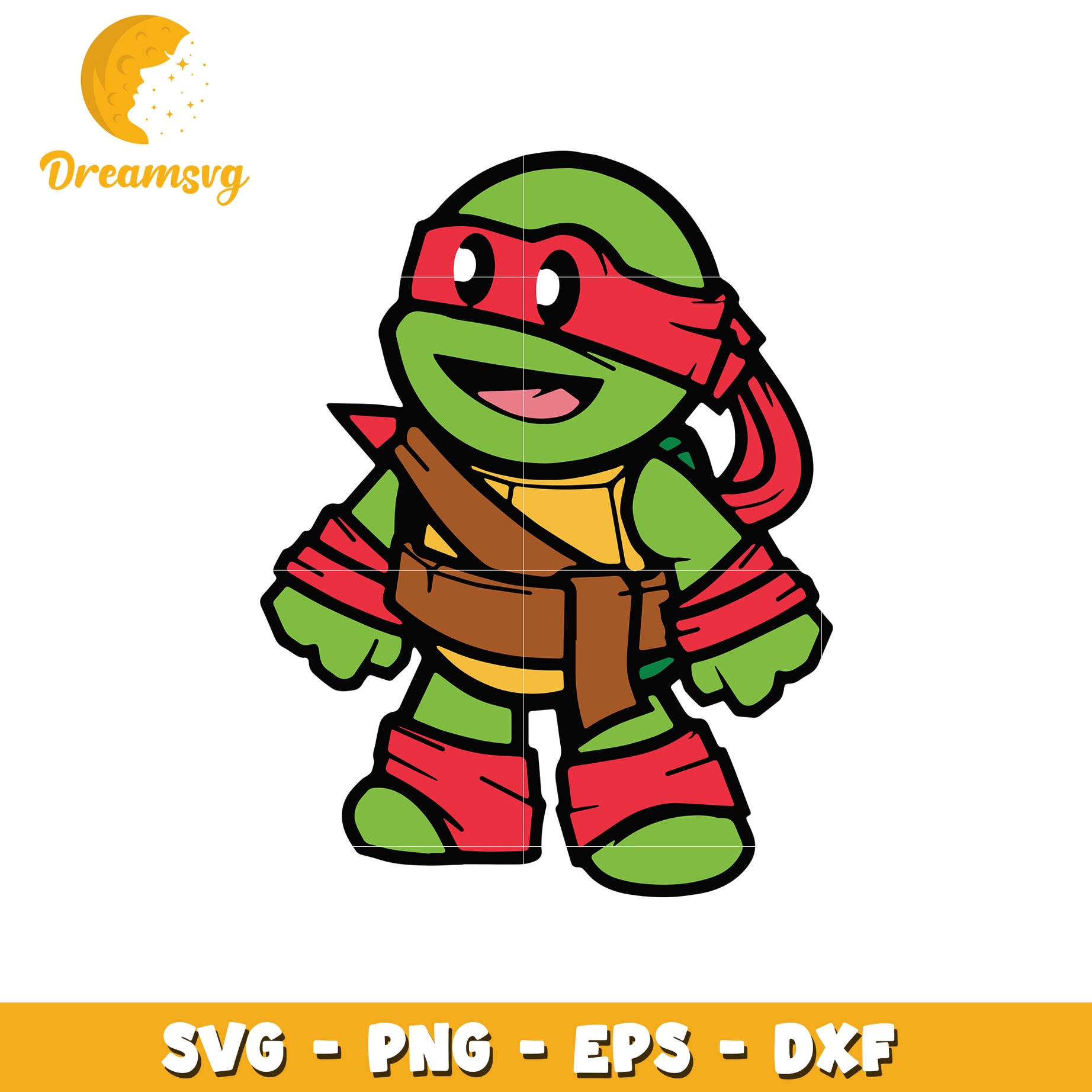 Raphael Turtle SVG PNG EPS DXF Files