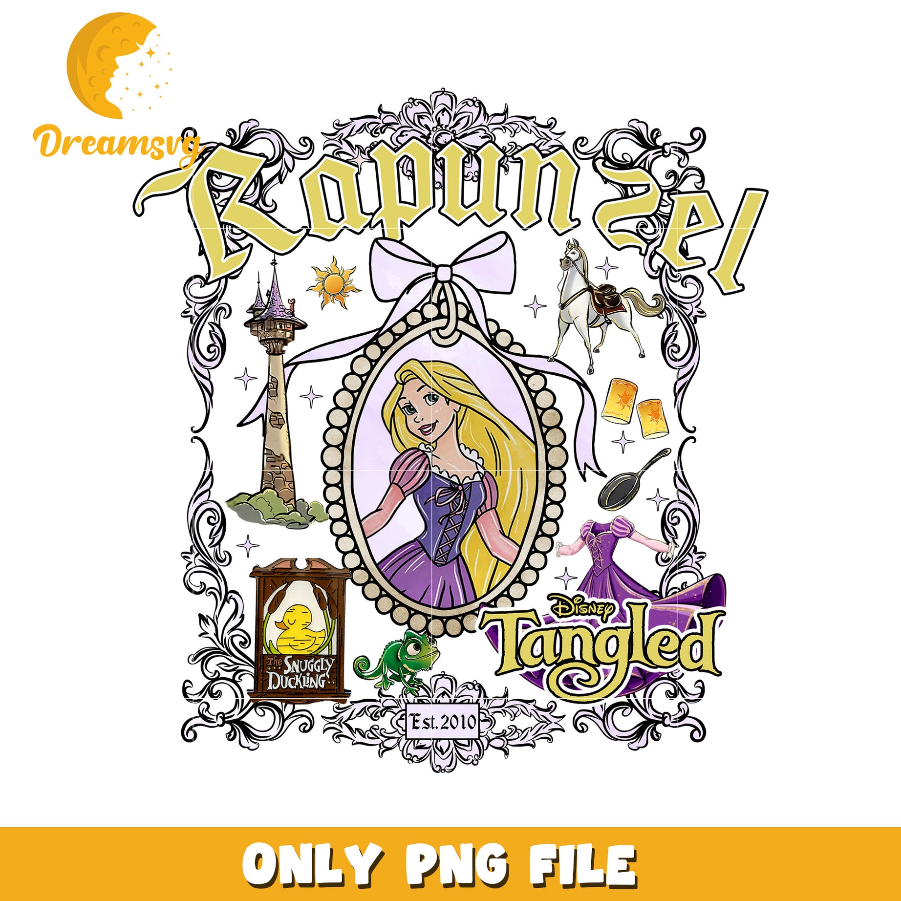 Rapunzel movie characters png, disney toys png, disney movie png