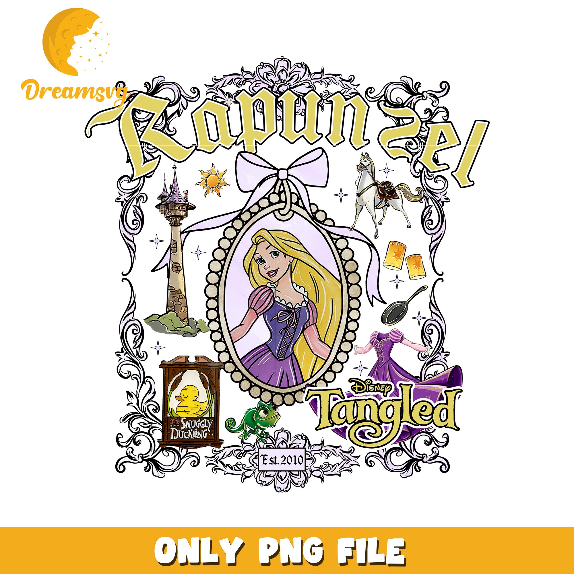 Rapunzel movie characters png, disney toys png, disney movie png