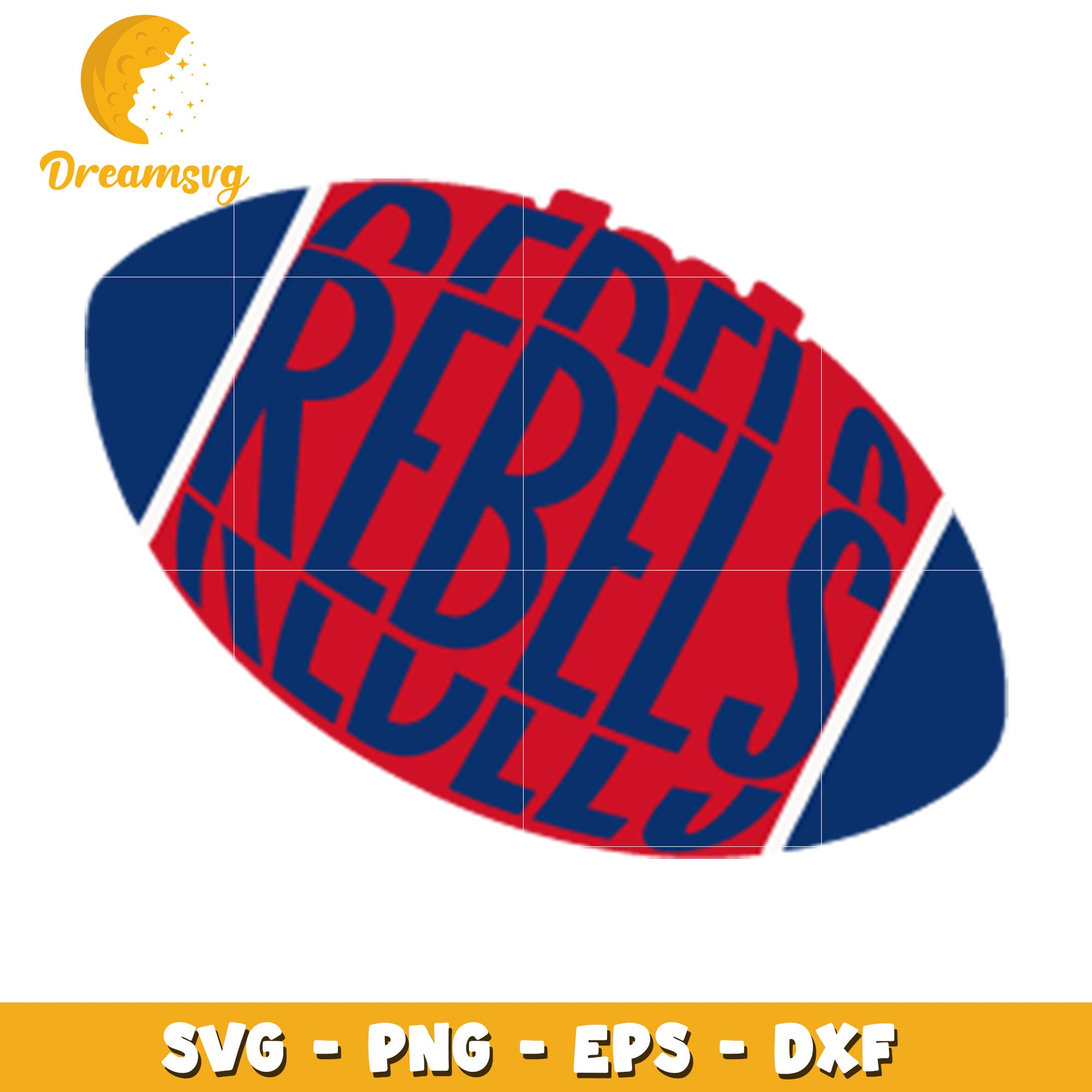 Rebels Sport SVG File for Creative Craft Projects and Designs