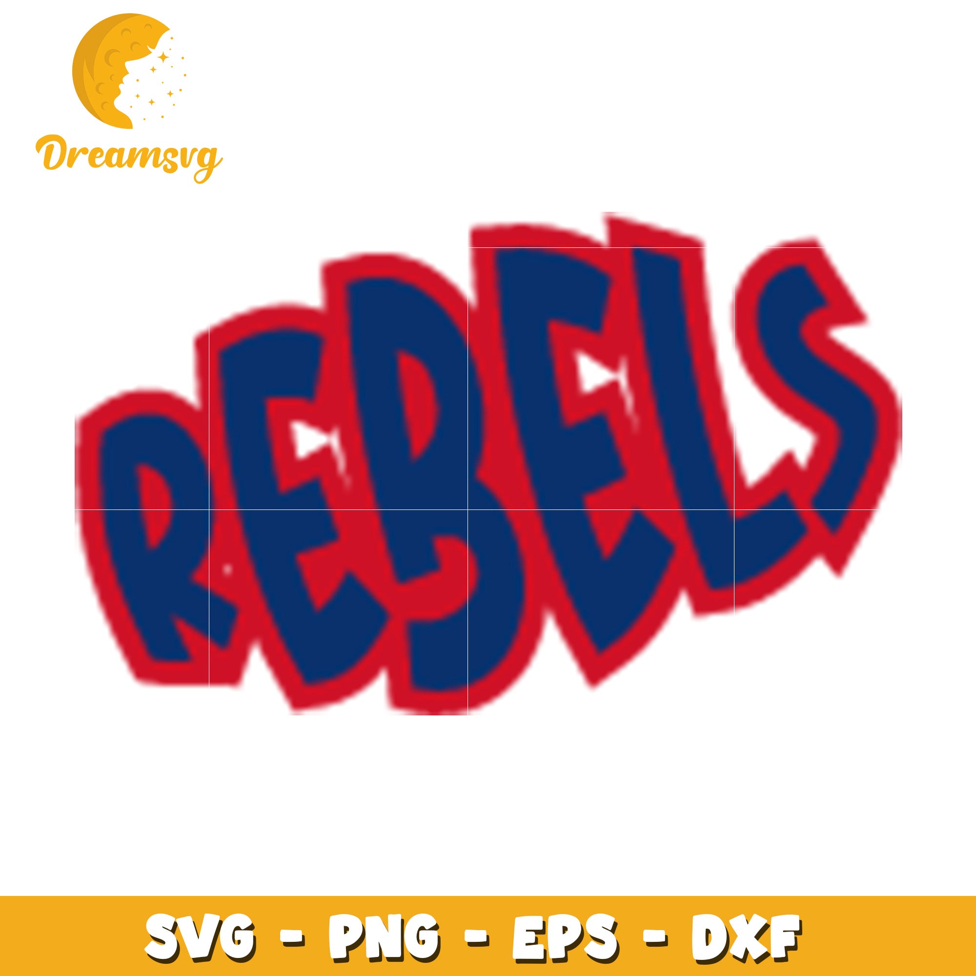 Rebels Vintage Style SVG Design for Creative Projects
