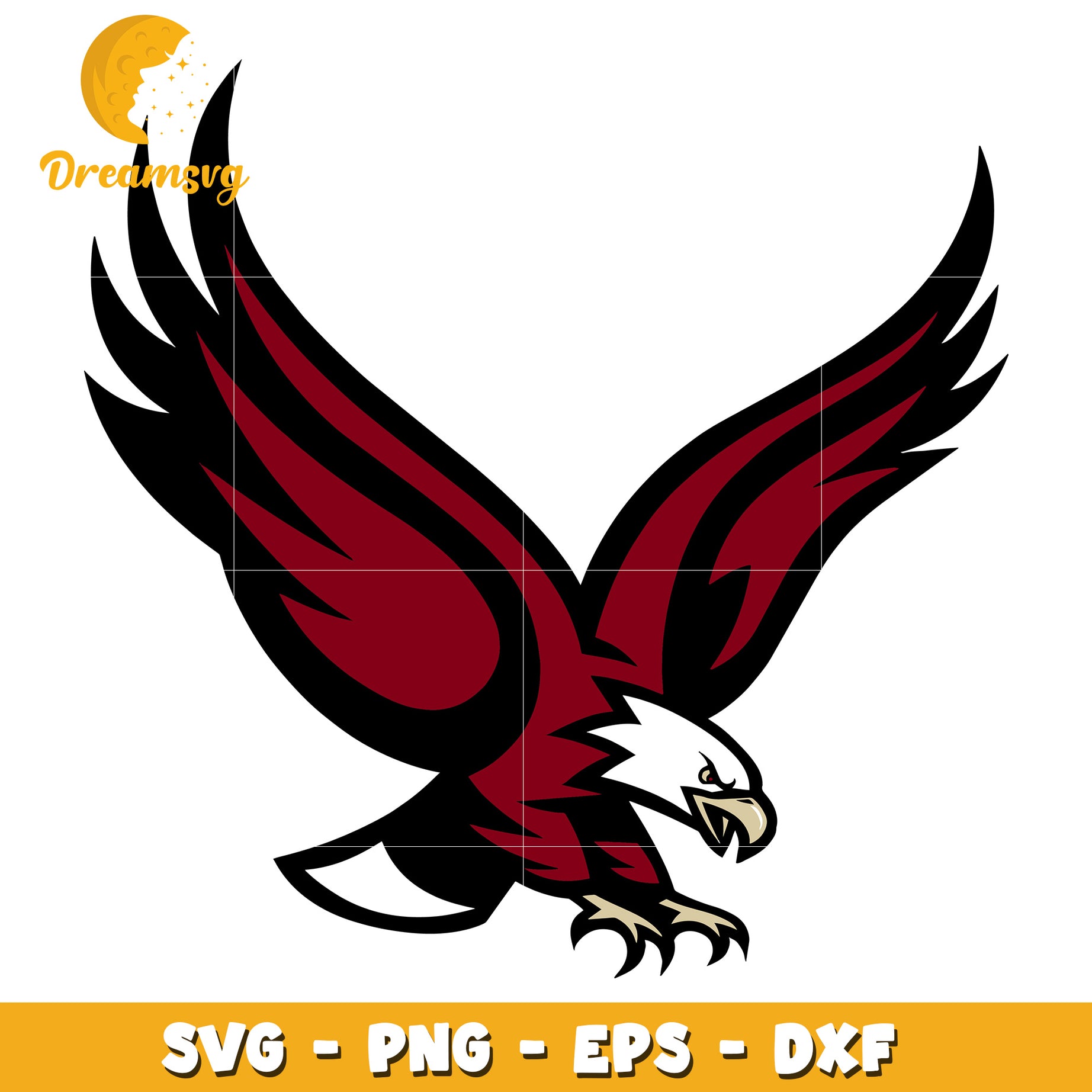 Red Eagle SVG PNG EPS DXF Files