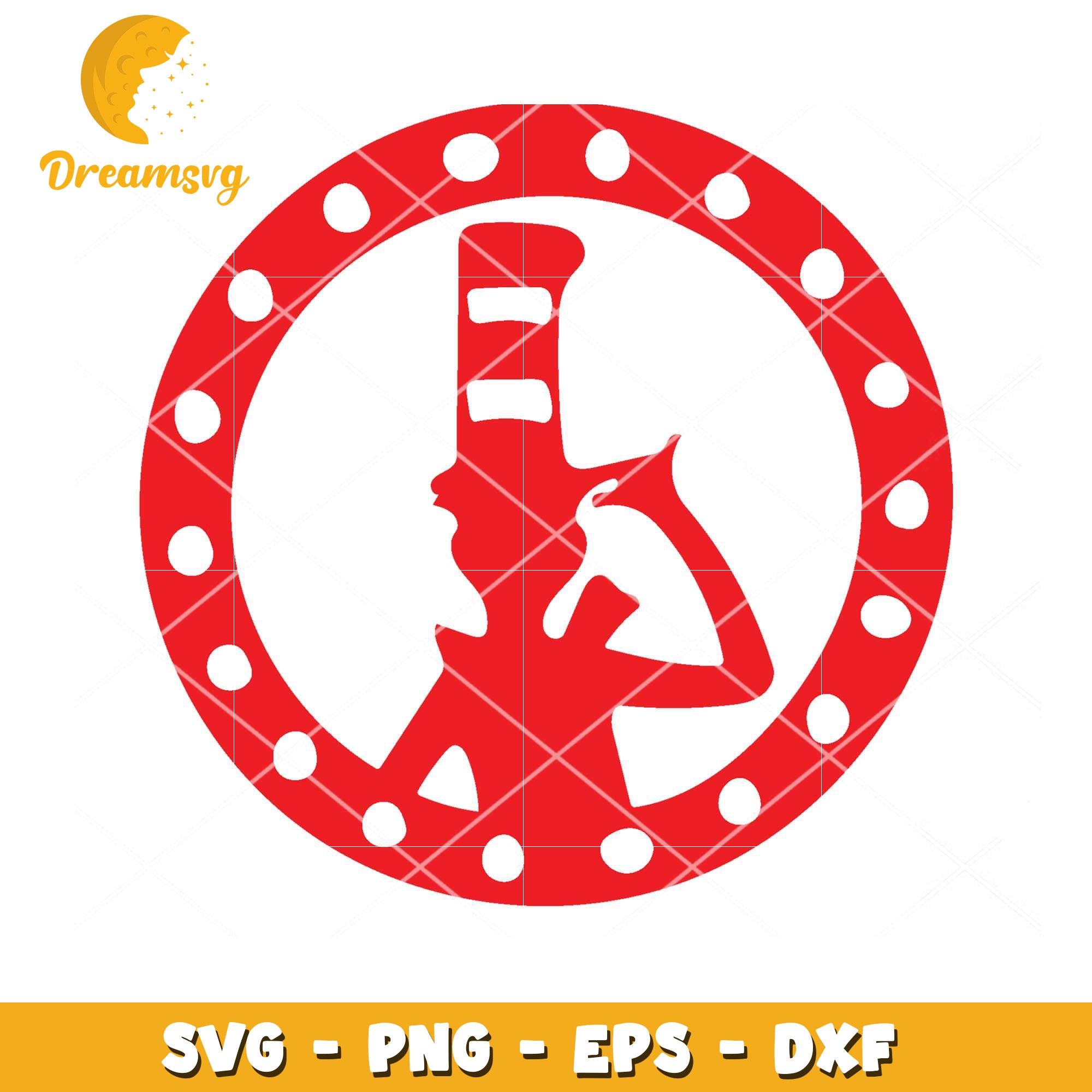 Red Hat Silhouette Vintage Style SVG for Crafts and Design