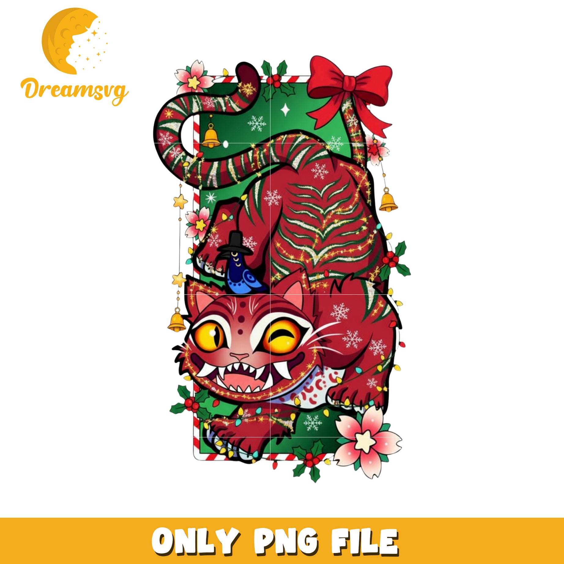 Red derpy christmas png, christmas background​ png, christmas decor png