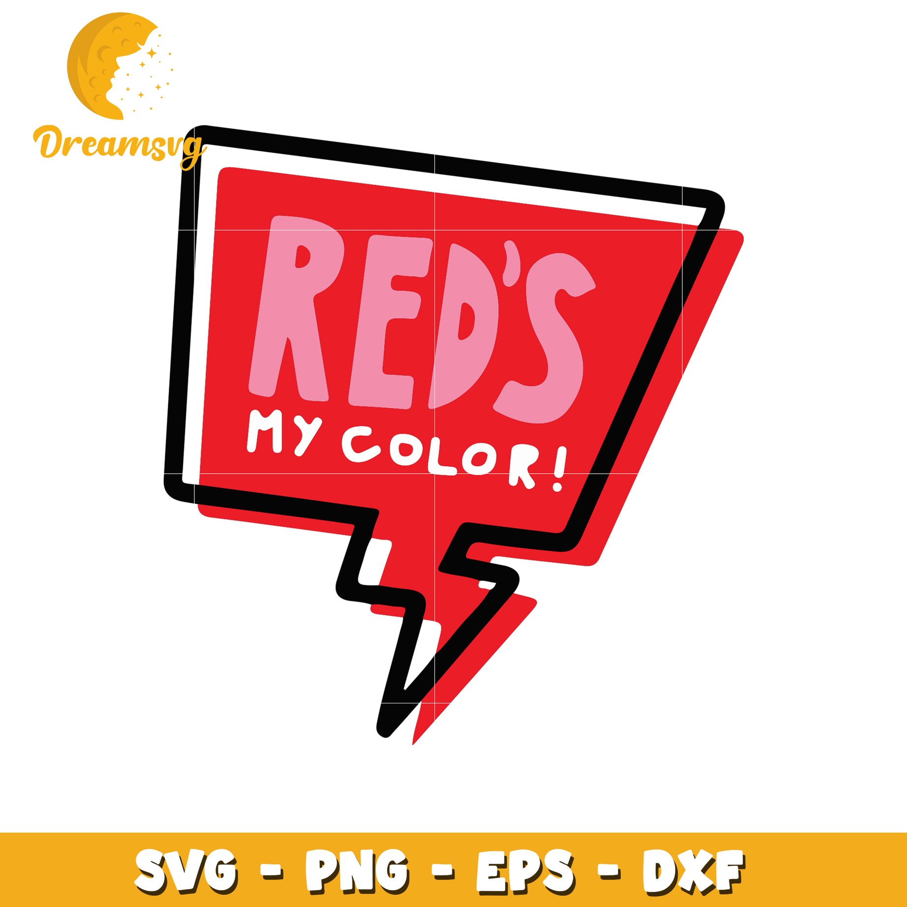 Reds My Color SVG Cut File