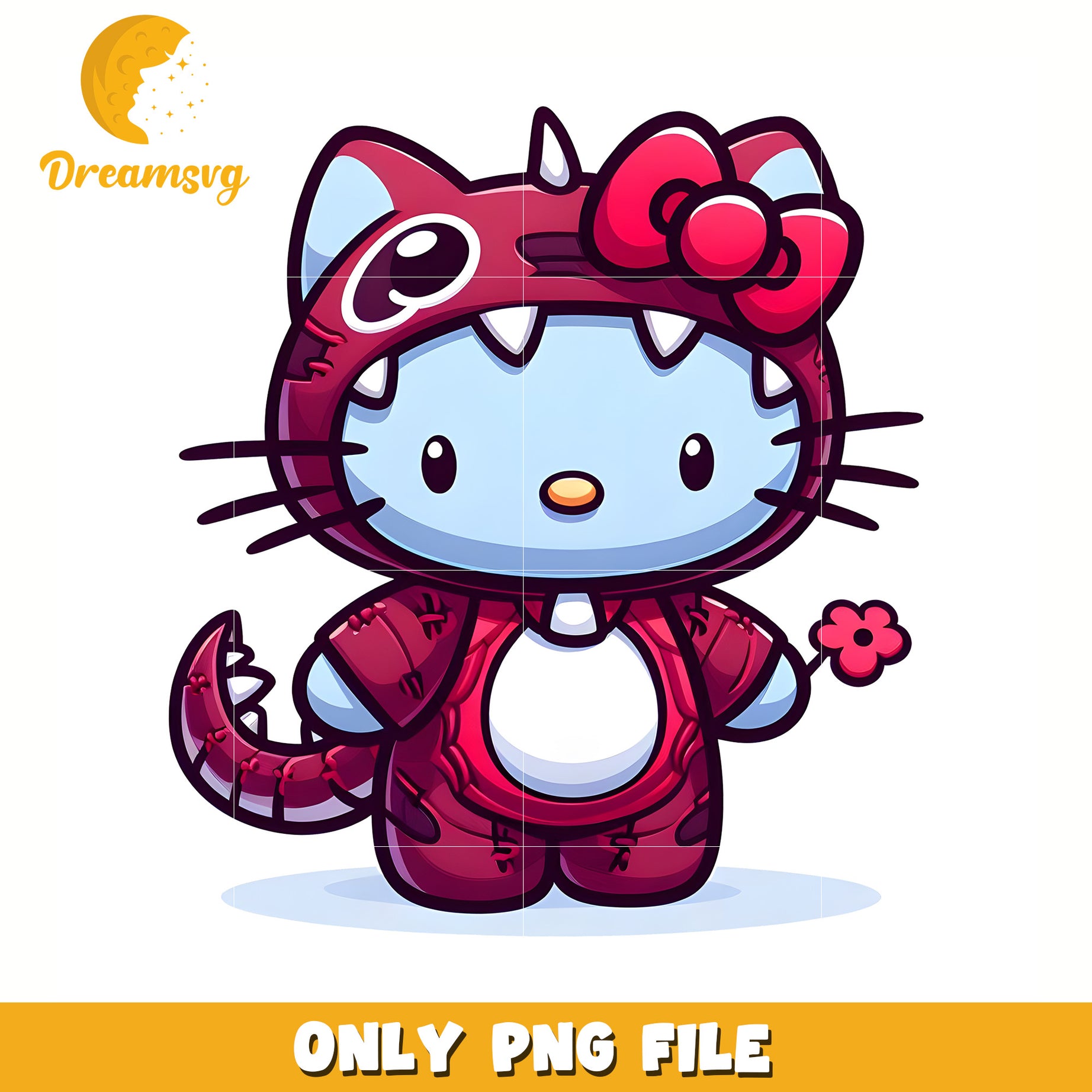 Red stitch kitty png, hello kitty adidas png, cute hello kitty png