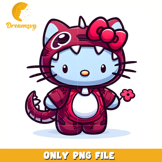 Red stitch kitty png, hello kitty adidas png, cute hello kitty png