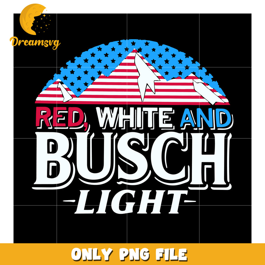 Red white and busch light png, red white blue png, july 4th party png