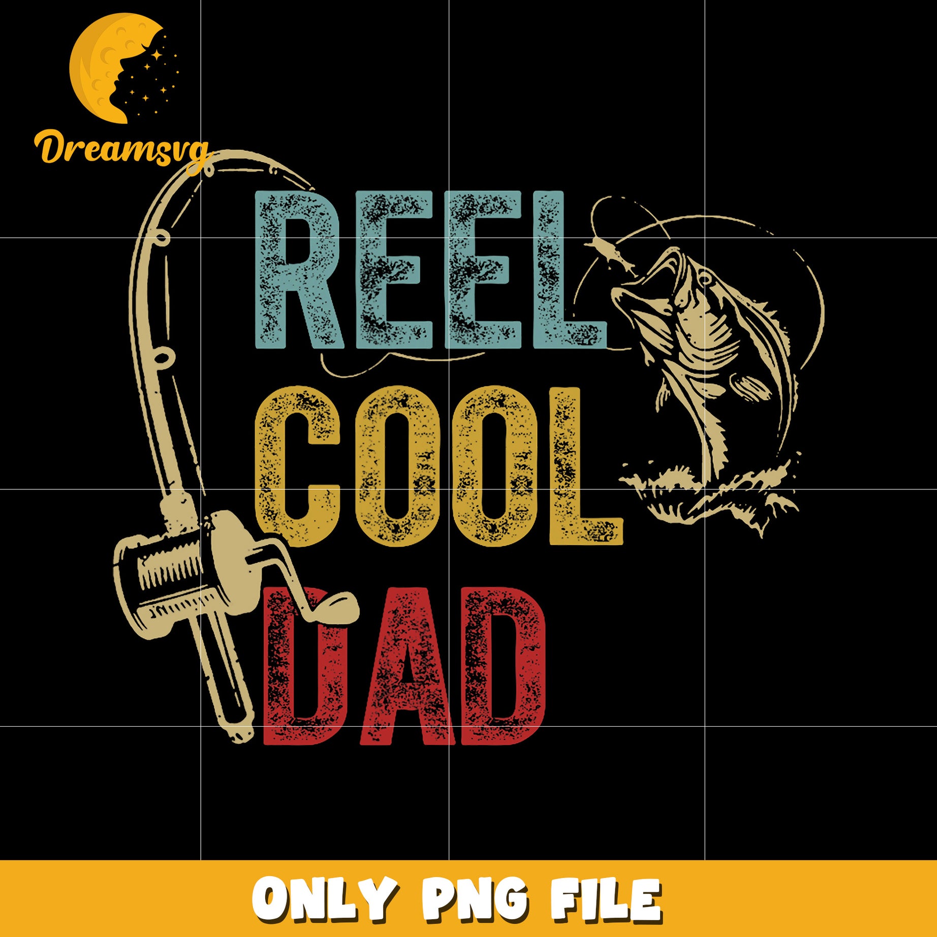 Reel cool dad png, shing dad png, cool dad png