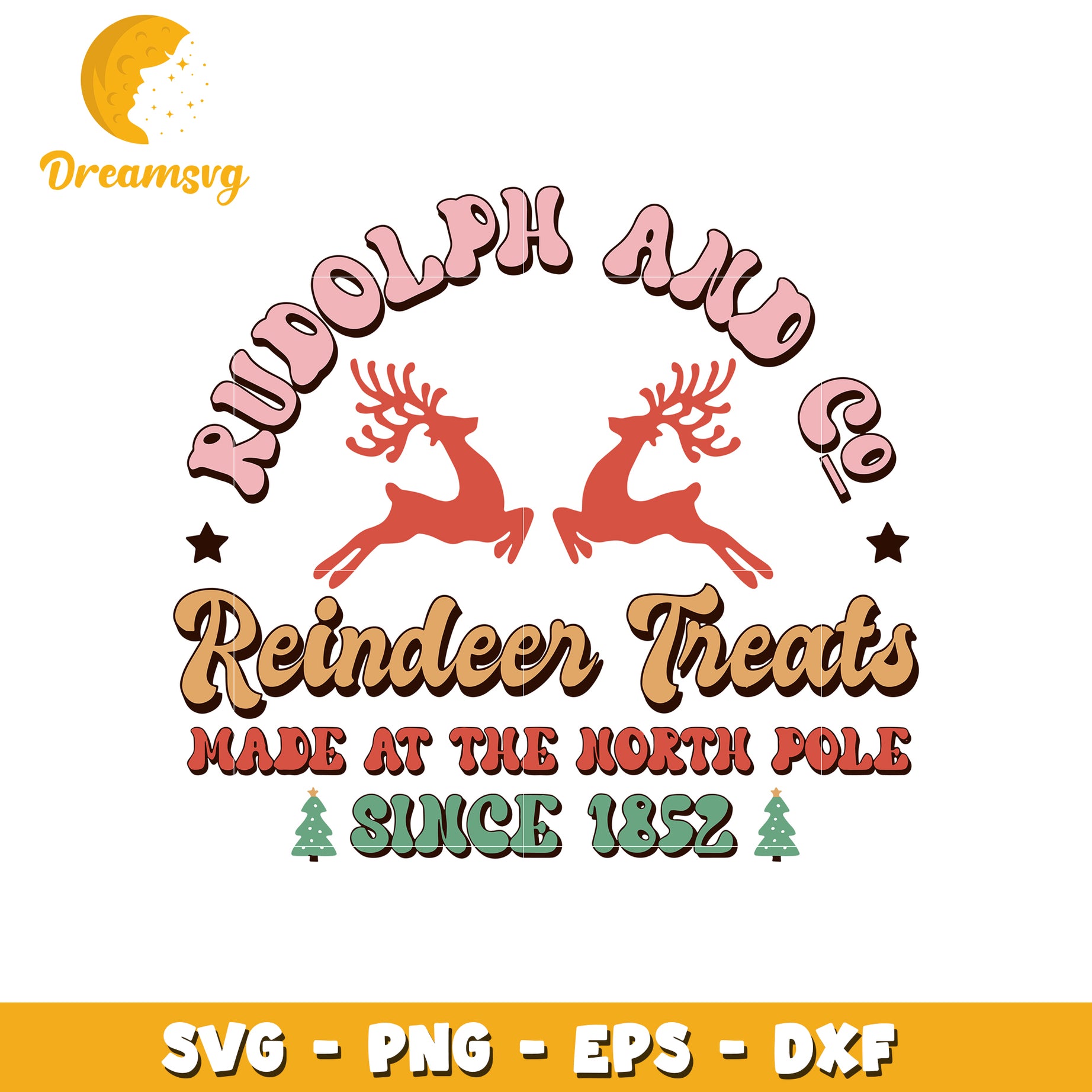 Reindeer treats make at the north pole svg, Reindeer svg