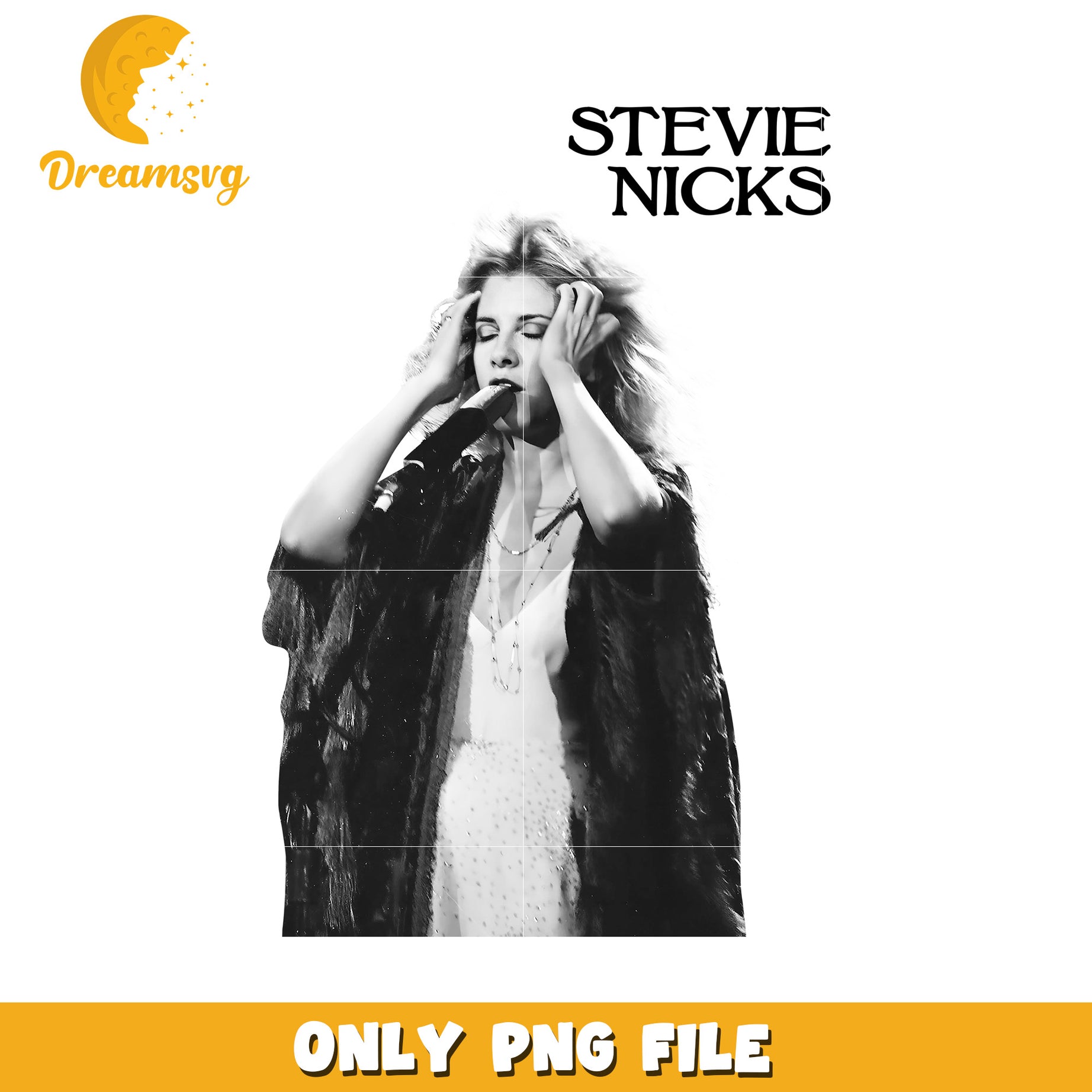Retro 90s Stevie Nicks black 2