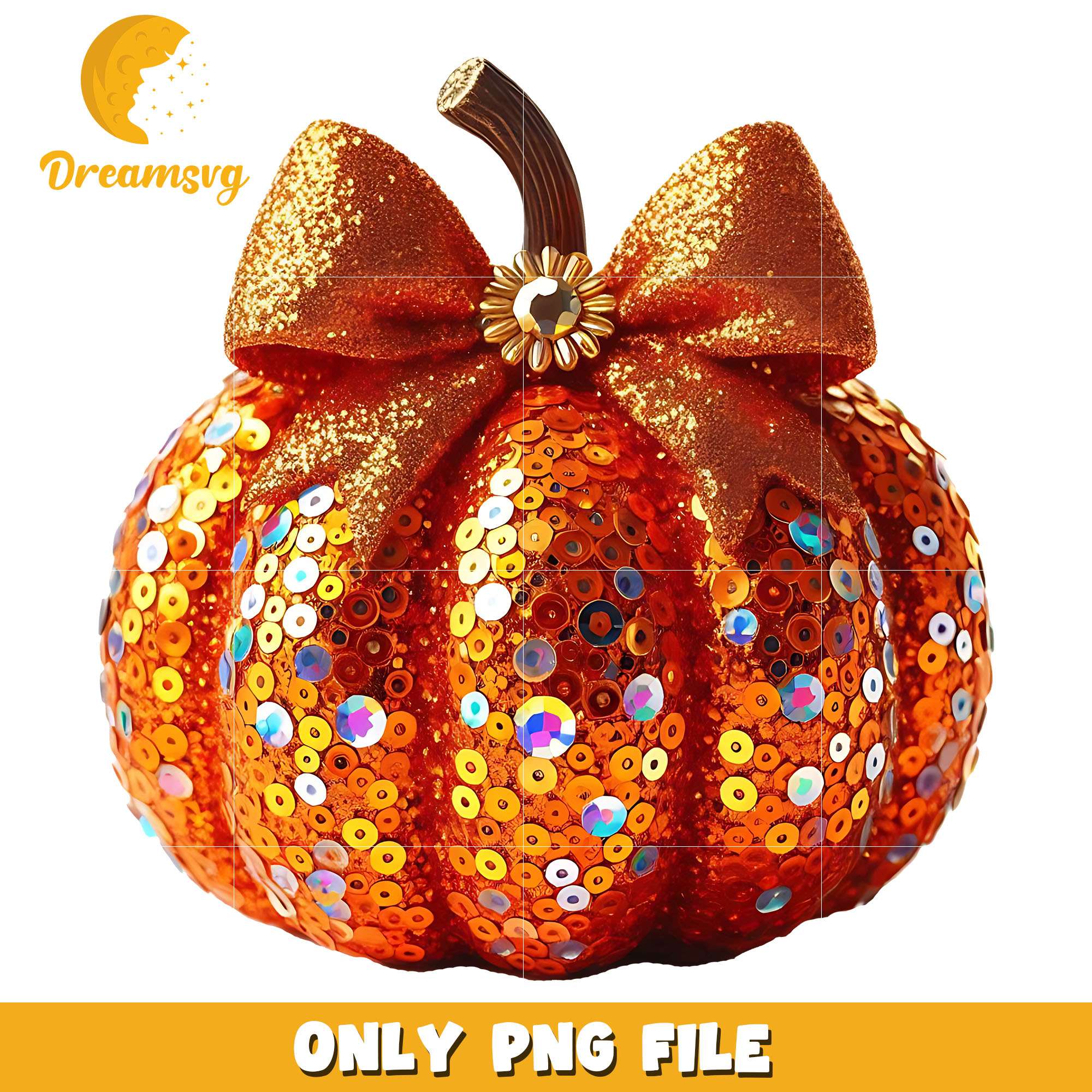 Retro pumpkin christmas decorate png, pumpkin png, christmas png