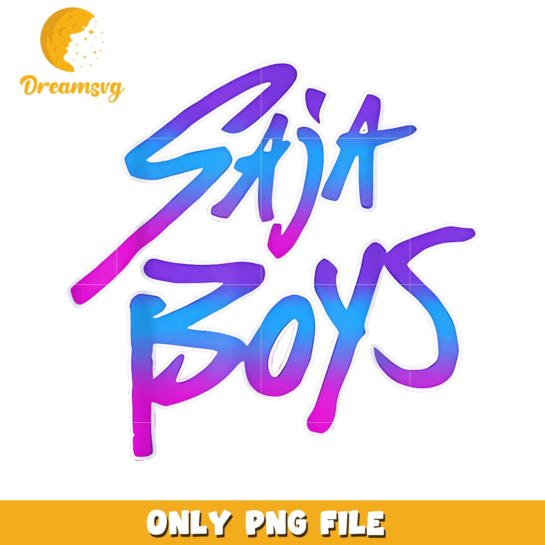 Retro saja boys band logo png, kpop bands​ cartoon png, streetwear png