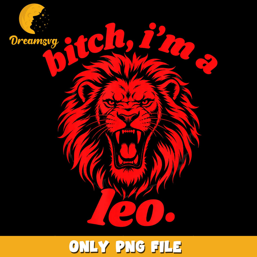 Roaring Lion PNG, Zodiac Sign Design, Leo Art PNG