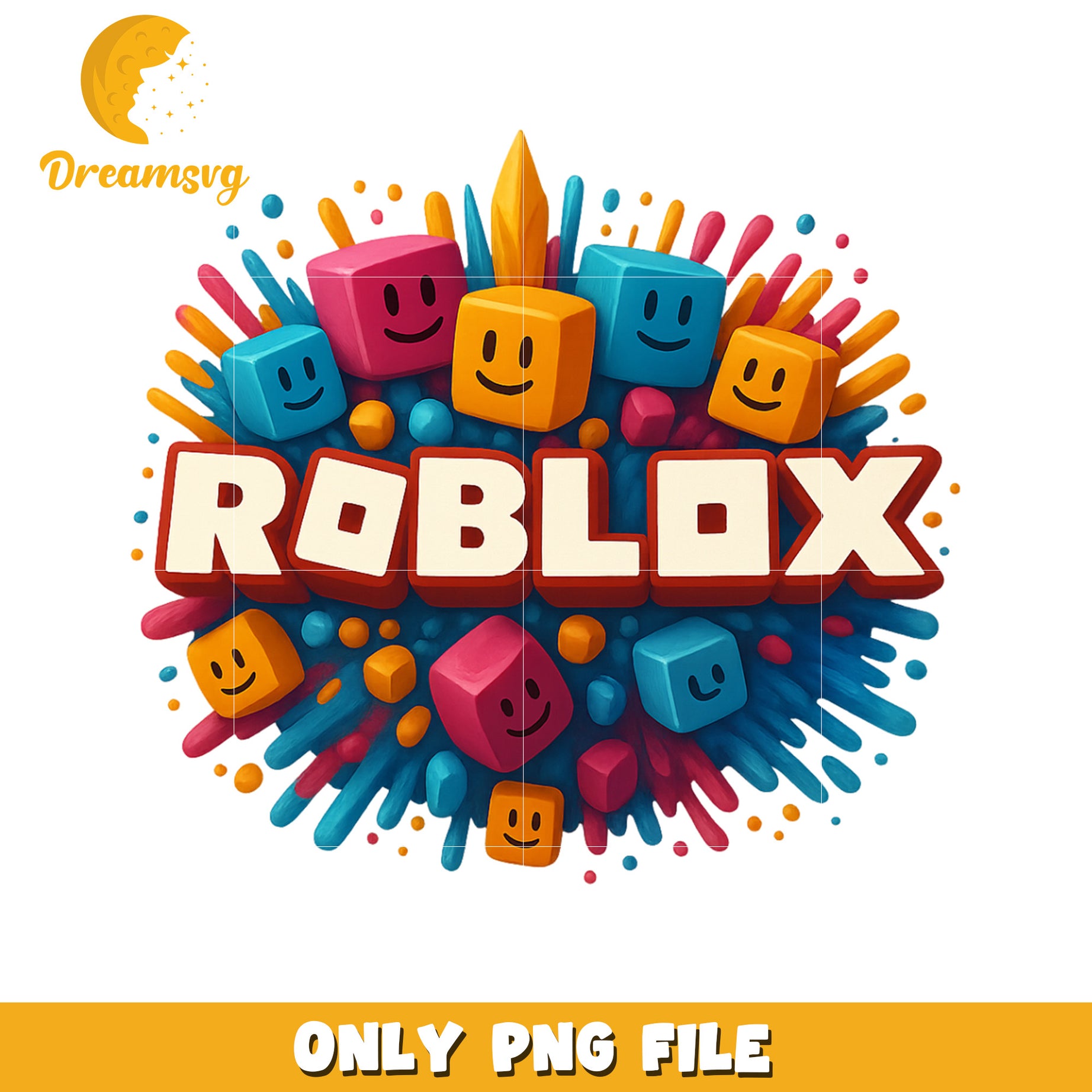 Roblox logo design png, rolox fan art png, roblox design png