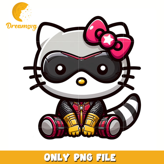 Rocket racoon kitty png, hello kitty png, hello kitty toys png