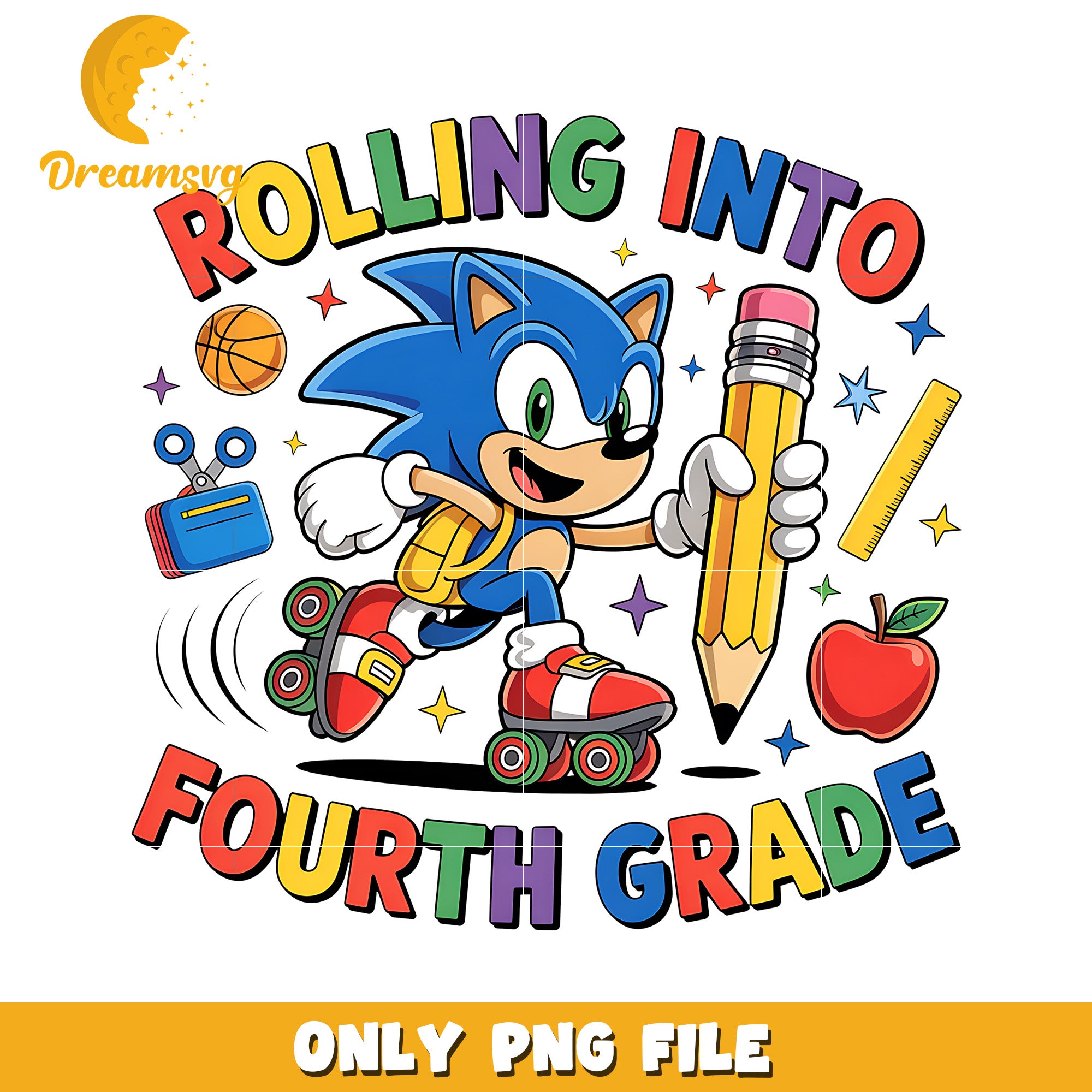 Rollin into fourth grade png, sonic toys png, sonic characters png