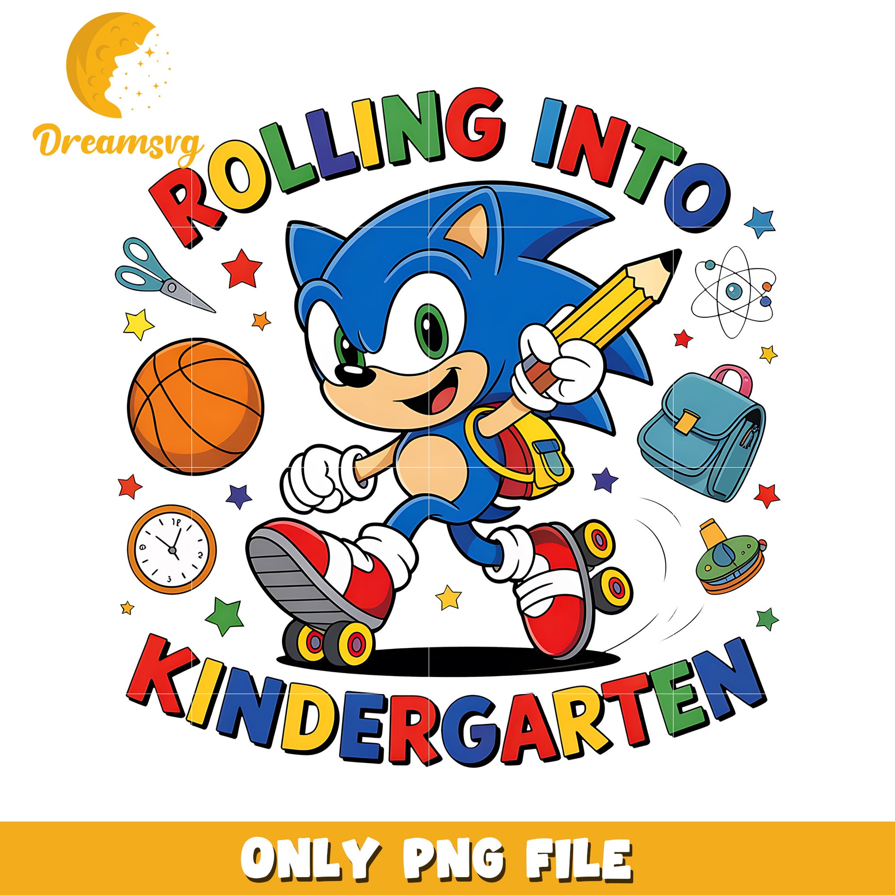 Rollin into kindergarten png, sonic toys png, sonic characters png